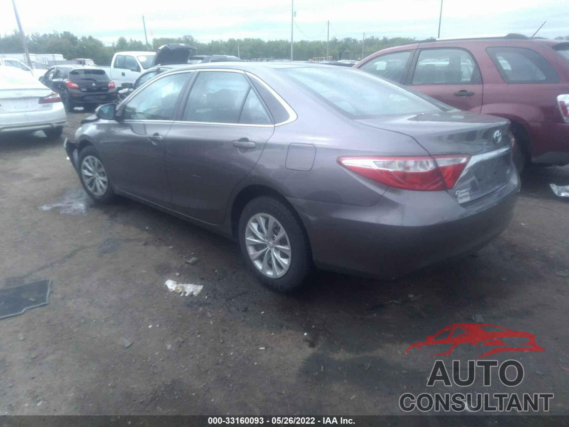 TOYOTA CAMRY 2016 - 4T4BF1FK0GR535730
