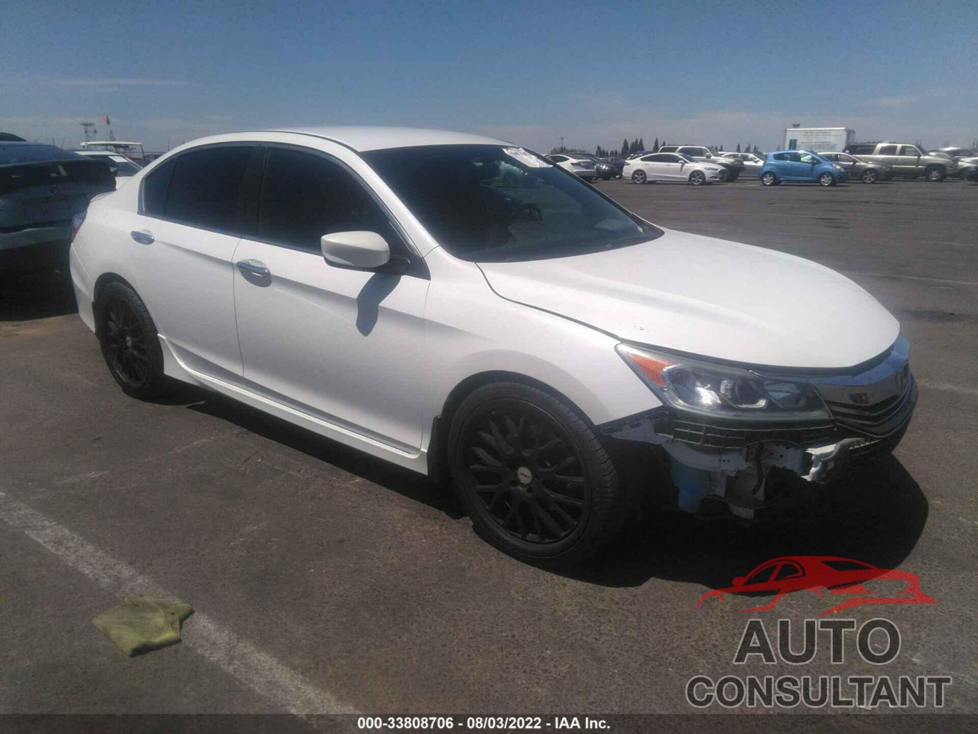 HONDA ACCORD SEDAN 2016 - 1HGCR2F51GA188597