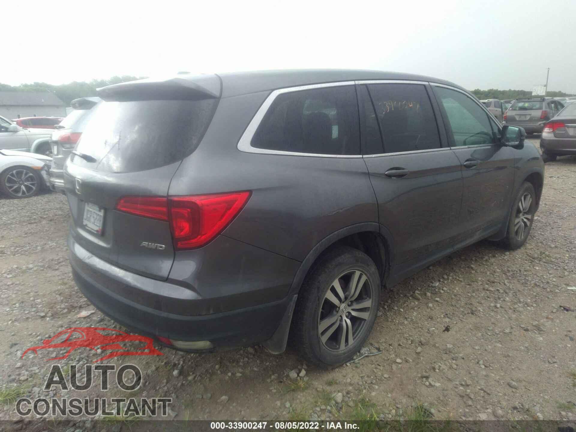 HONDA PILOT 2016 - 5FNYF6H39GB018687