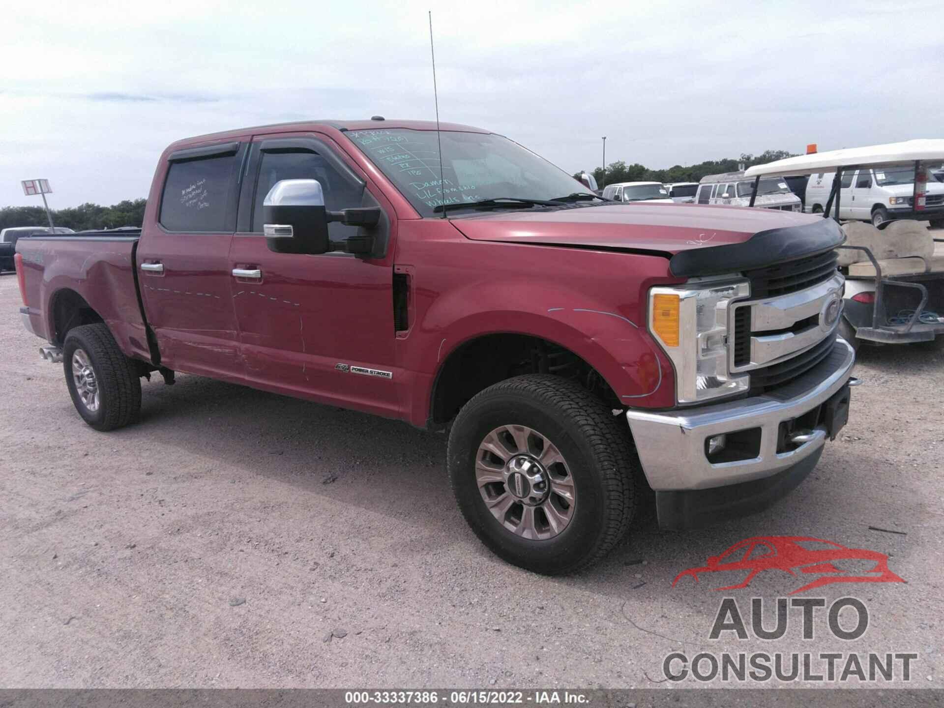 FORD SUPER DUTY F-250 SRW 2017 - 1FT7W2BTXHED12230