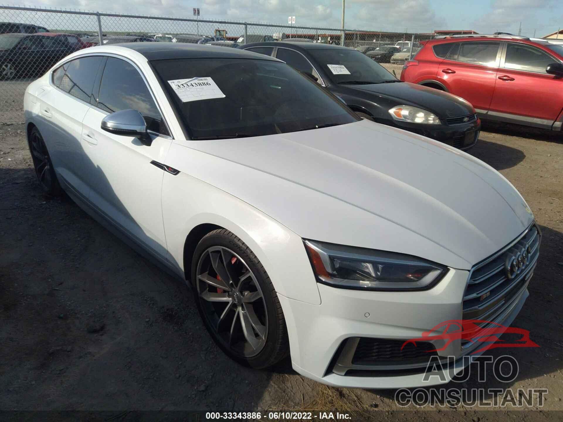 AUDI S5 SPORTBACK 2018 - WAUB4CF53JA064785