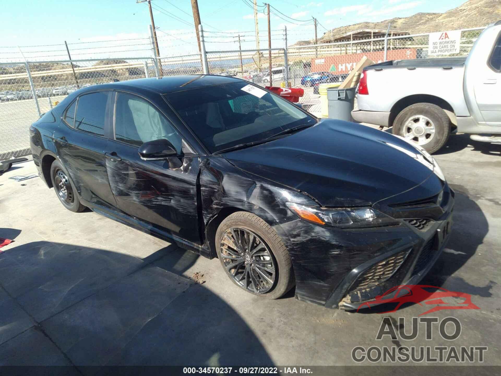 TOYOTA CAMRY 2022 - 4T1G31AK2NU033864