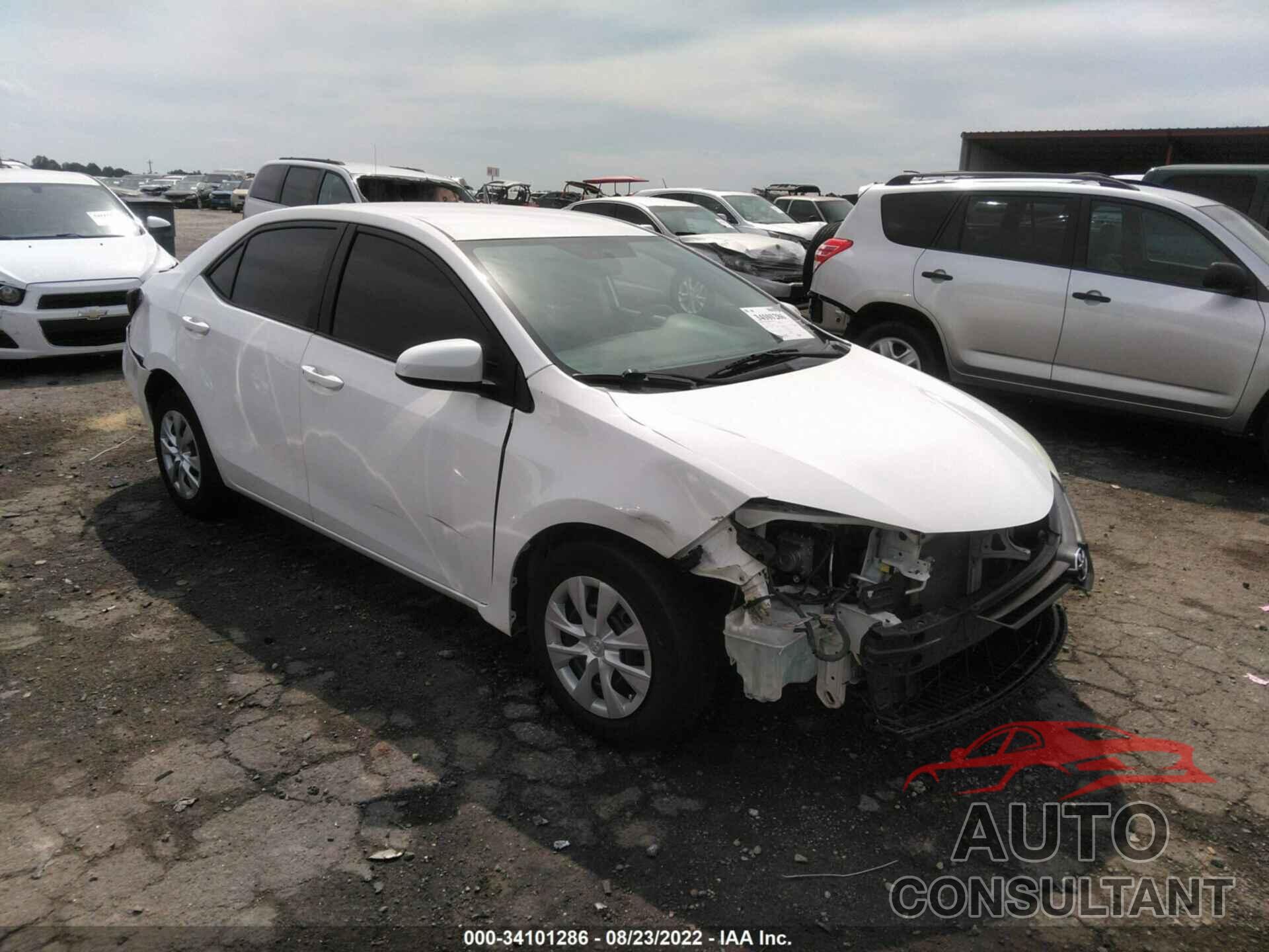 TOYOTA COROLLA 2016 - 2T1BURHE3GC484294