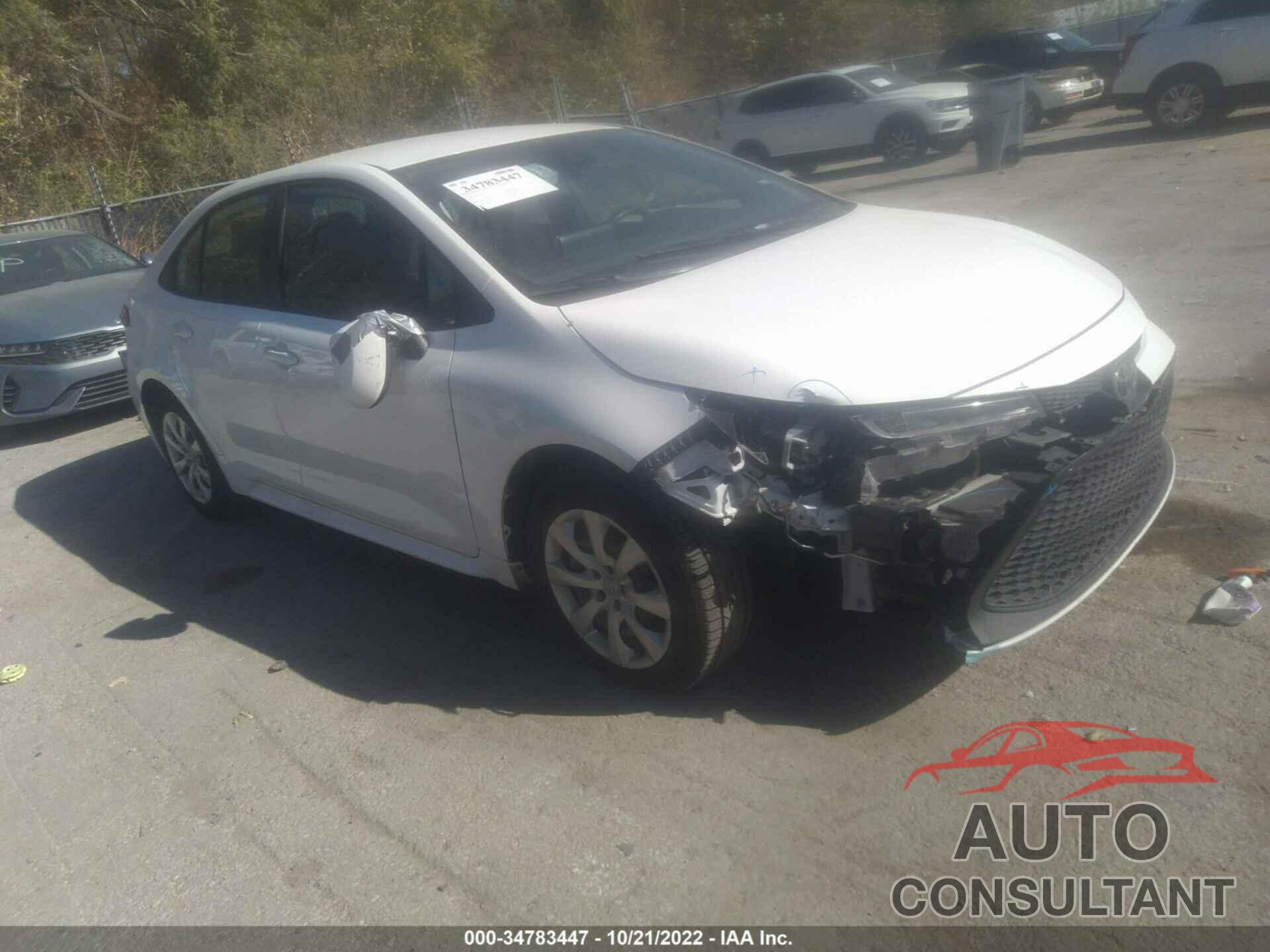 TOYOTA COROLLA 2021 - 5YFEPMAE6MP184102