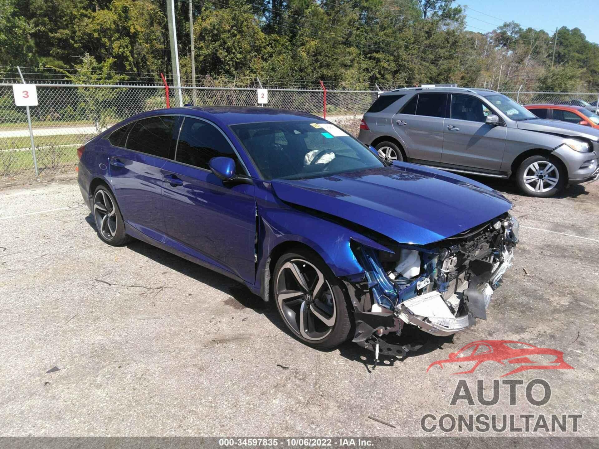 HONDA ACCORD SEDAN 2019 - 1HGCV1F30KA123589