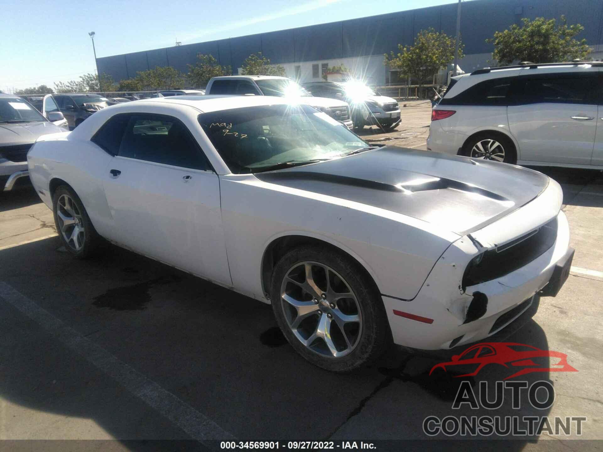 DODGE CHALLENGER 2016 - 2C3CDZBT4GH289195