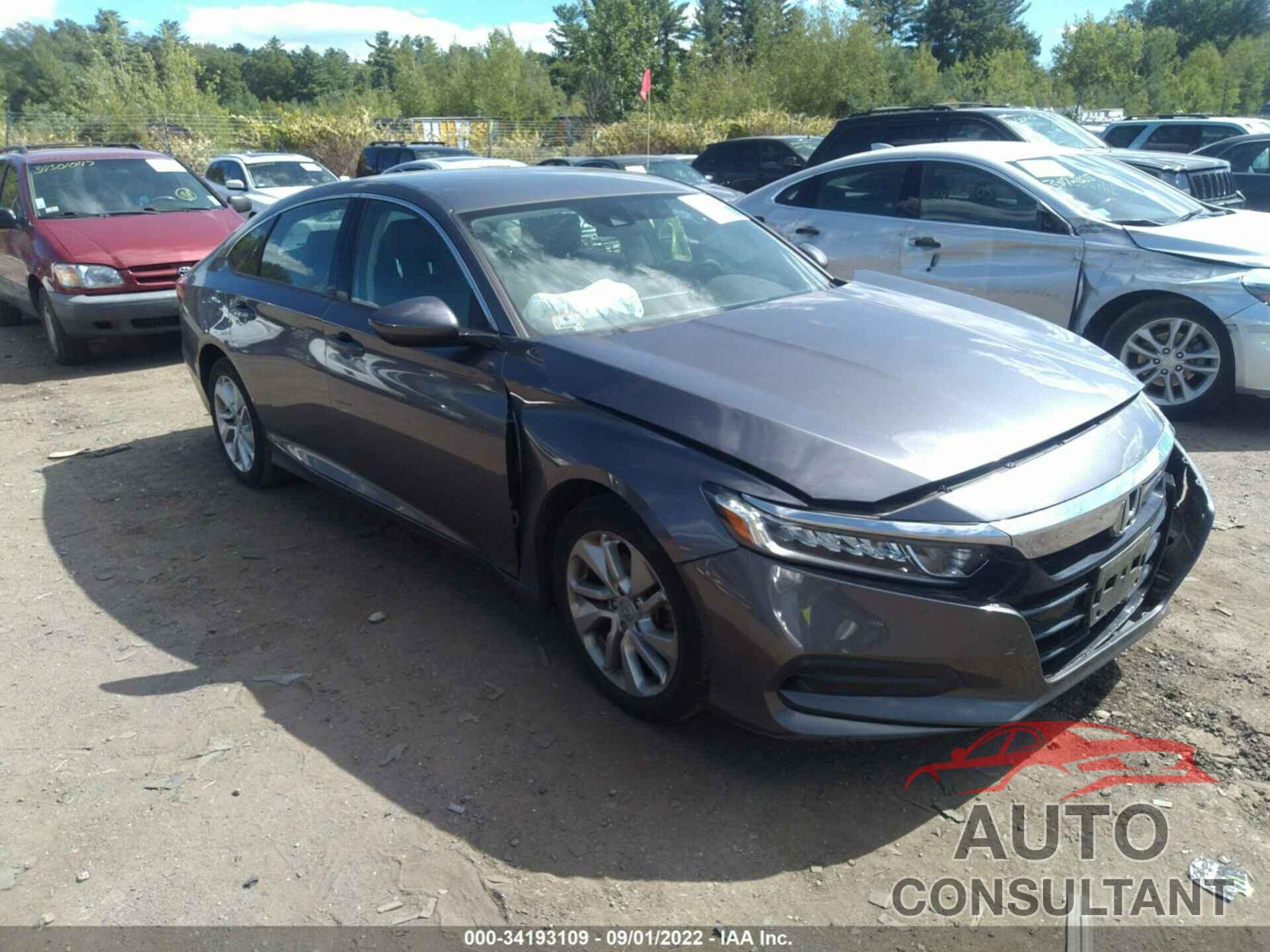 HONDA ACCORD SEDAN 2019 - 1HGCV1F12KA158200