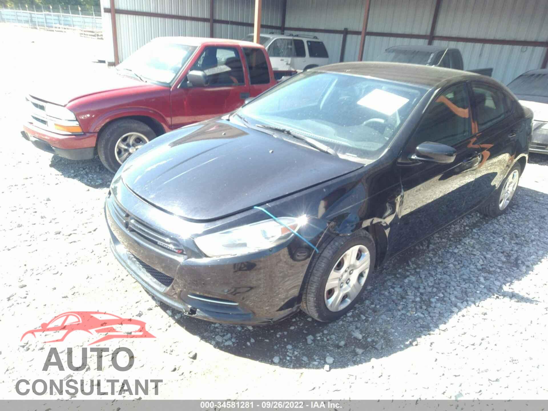 DODGE DART 2016 - 1C3CDFAA0GD516782