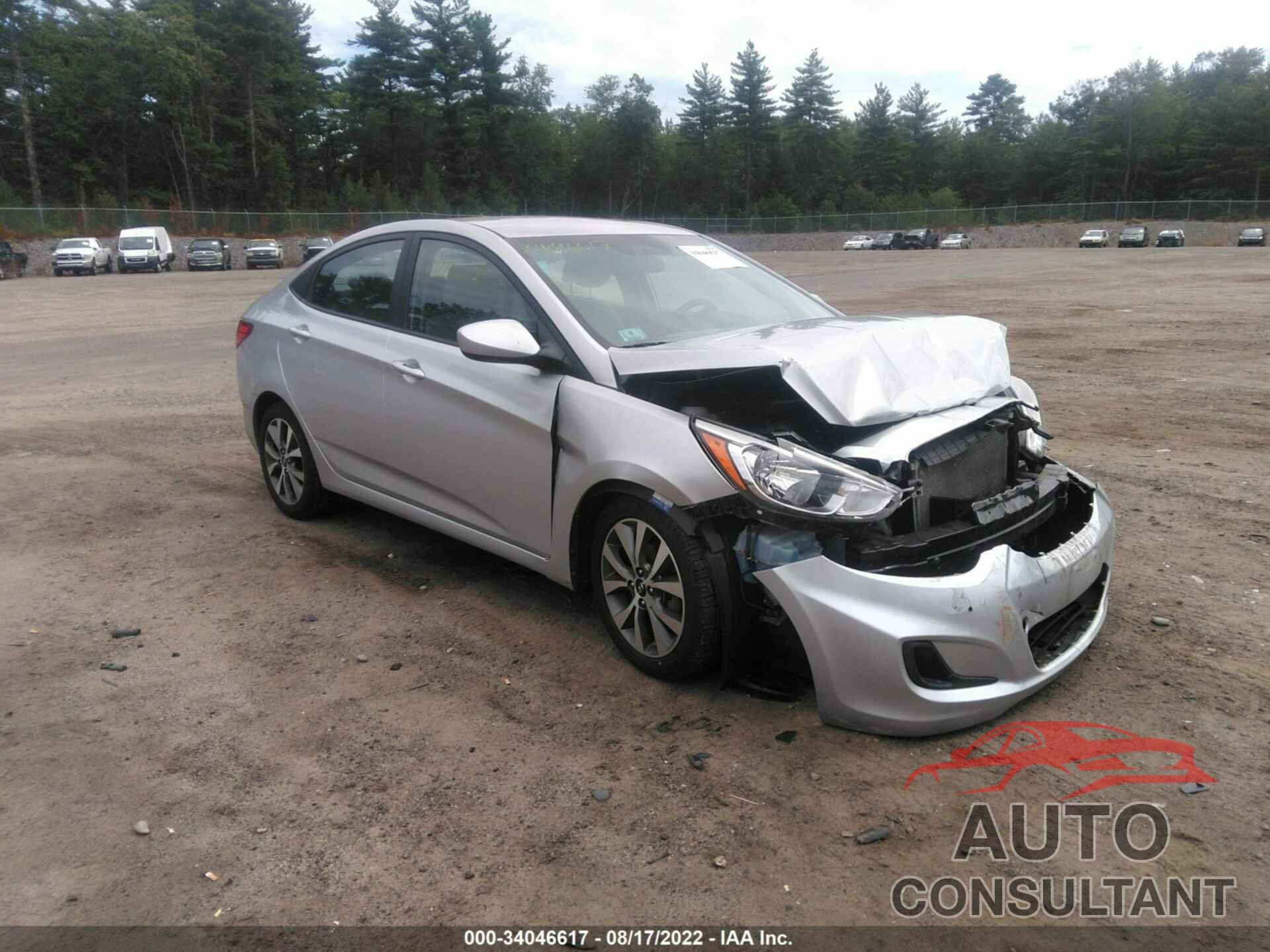 HYUNDAI ACCENT 2017 - KMHCT4AE5HU350844