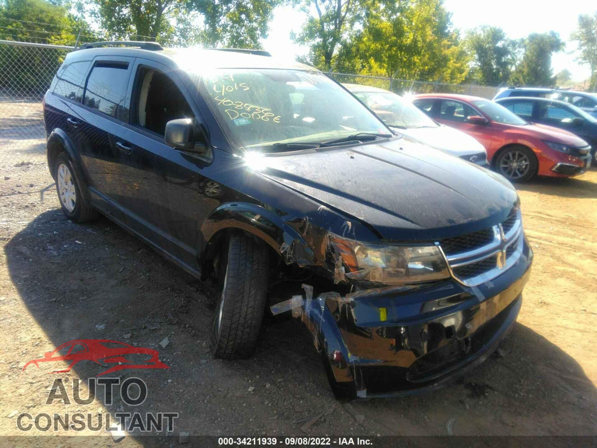 DODGE JOURNEY 2017 - 3C4PDCAB3HT525587