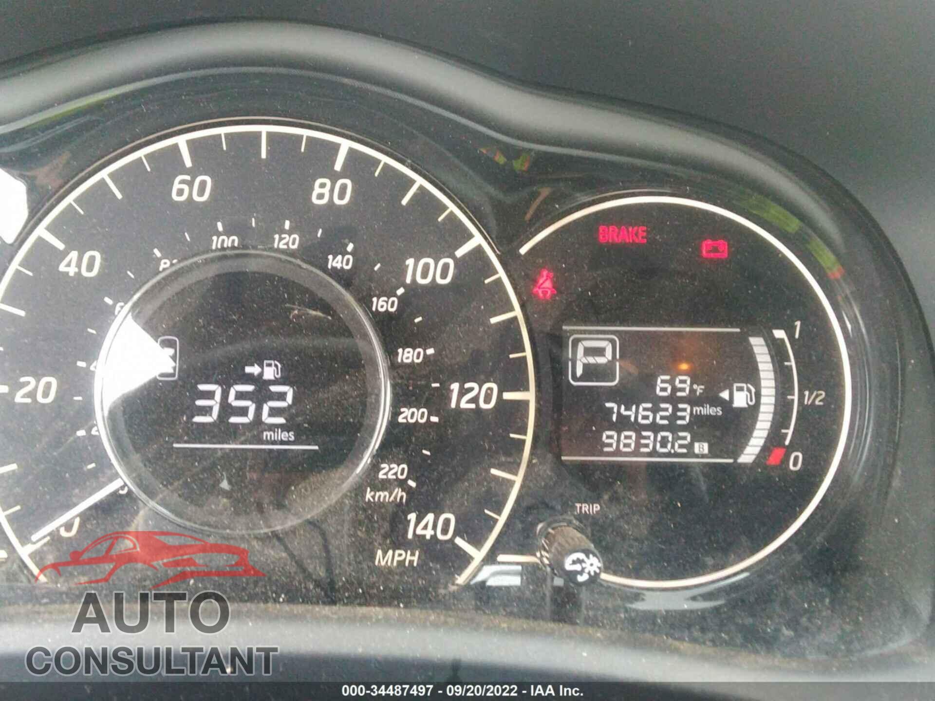 NISSAN VERSA NOTE 2016 - 3N1CE2CP5GL404009