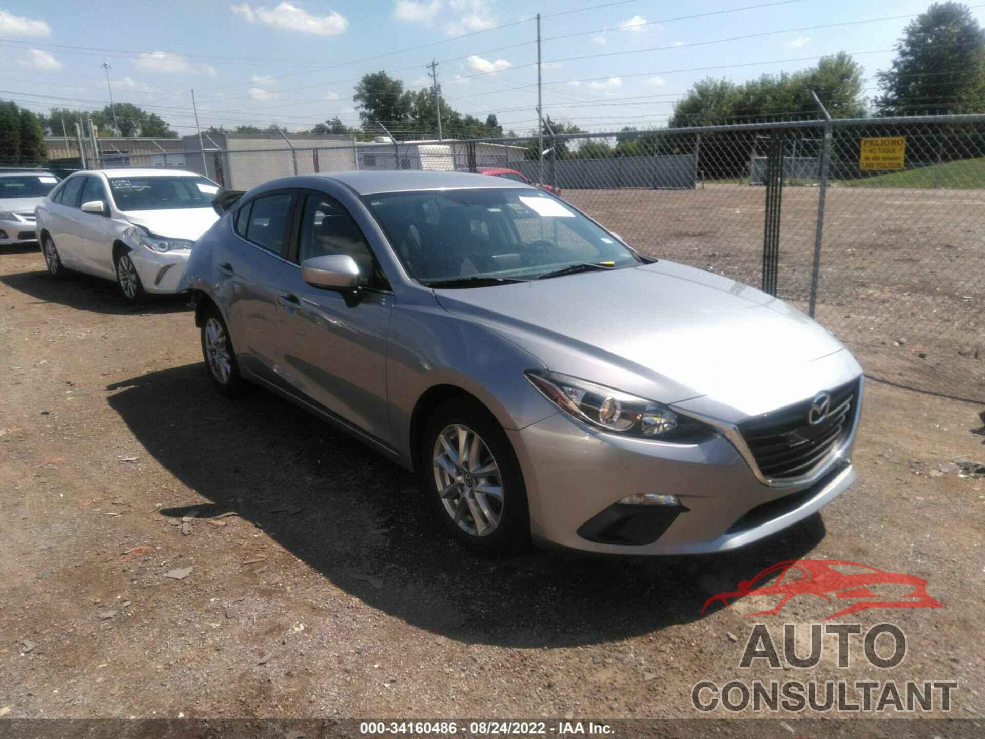 MAZDA MAZDA3 2016 - JM1BM1U73G1333498