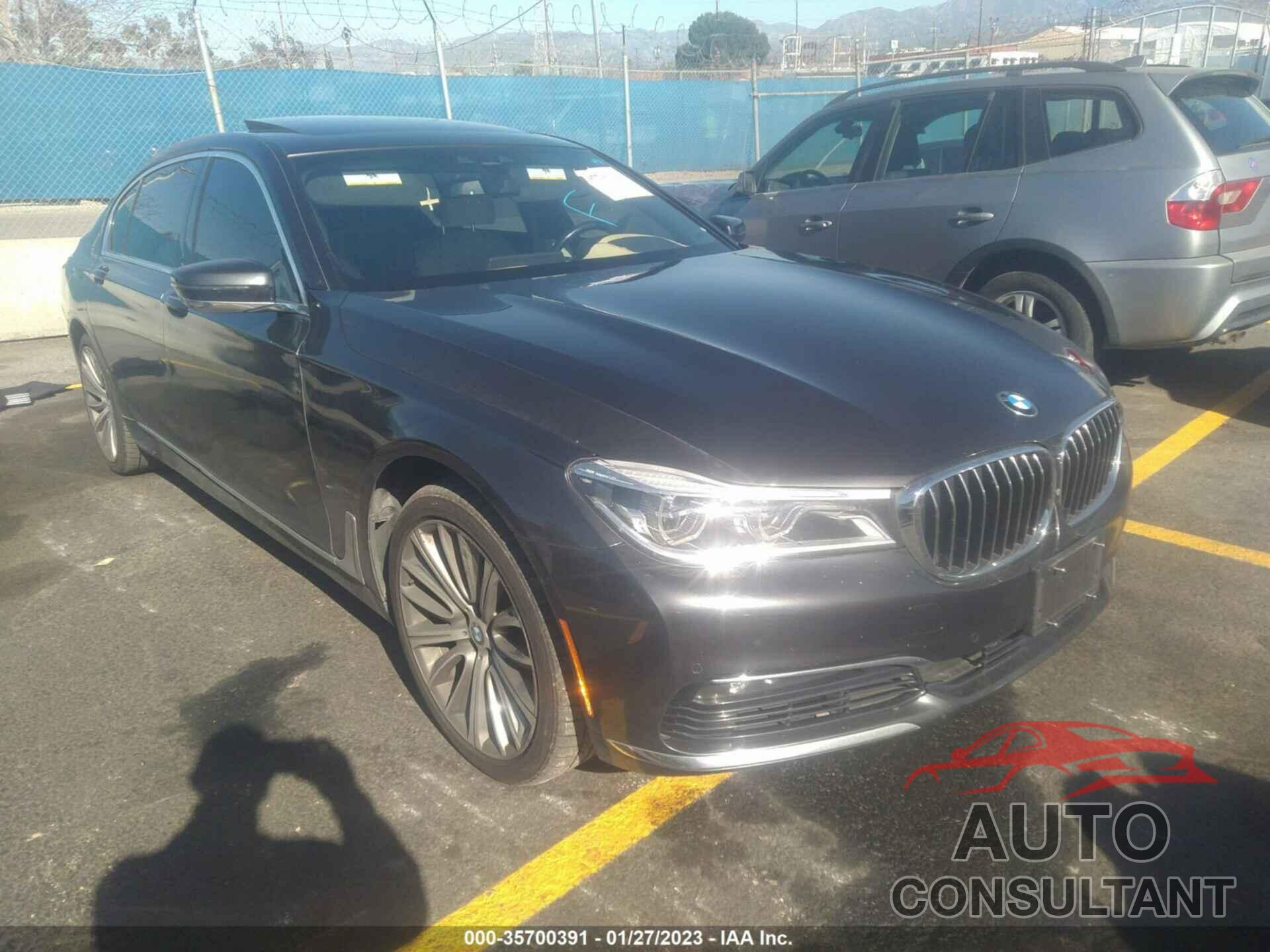 BMW 7 SERIES 2016 - WBA7F2C56GG415628