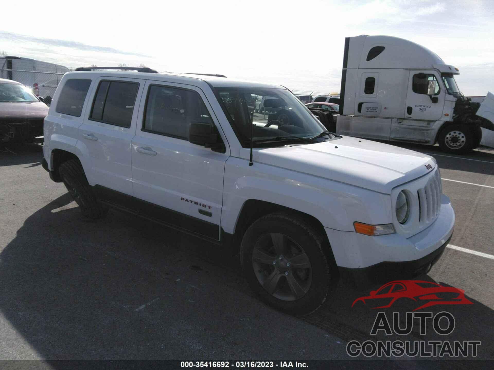 JEEP PATRIOT 2016 - 1C4NJPBB3GD803852