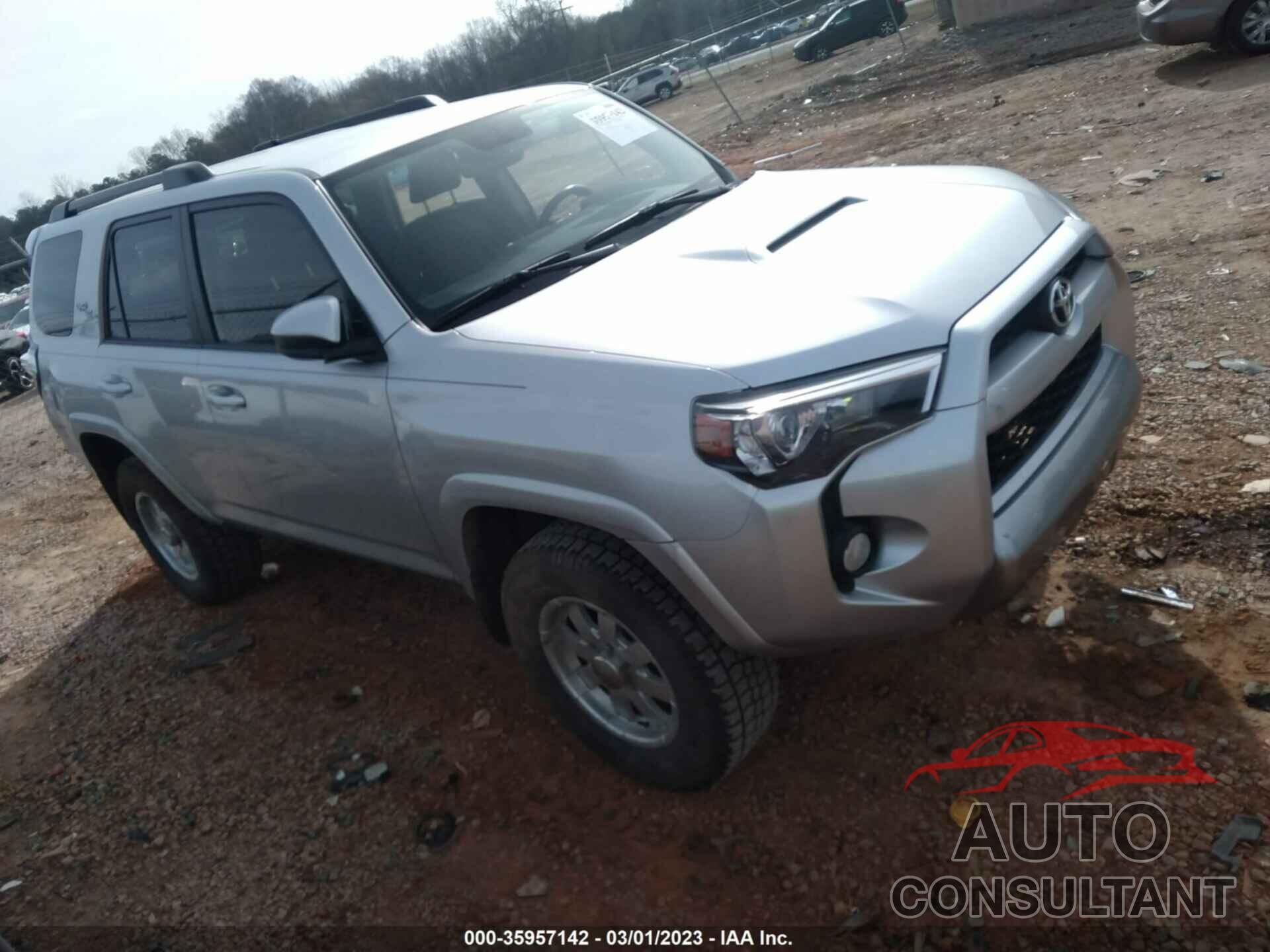 TOYOTA 4RUNNER 2019 - JTEBU5JR1K5710775