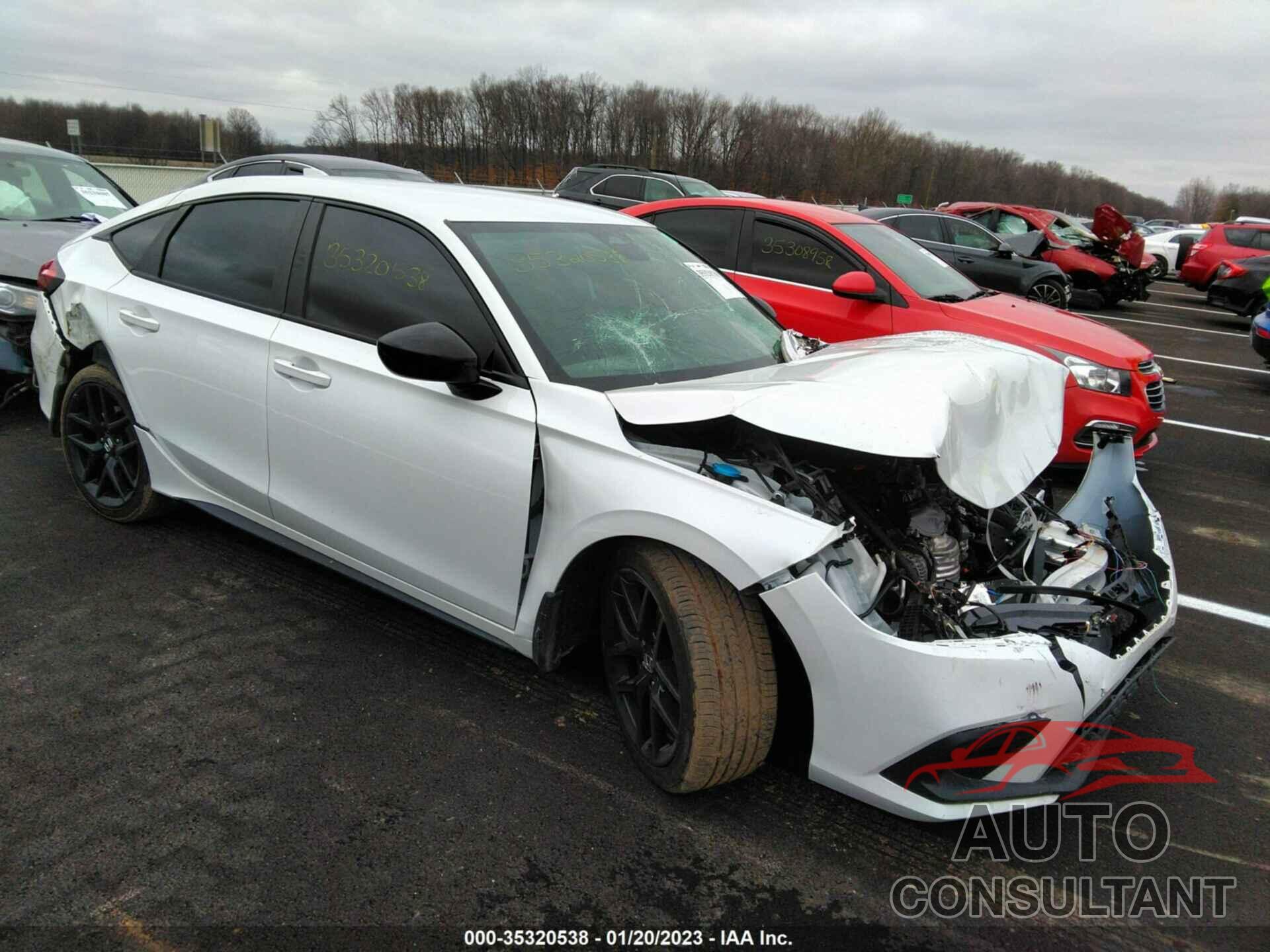HONDA CIVIC HATCHBACK 2022 - 19XFL2H80NE007519