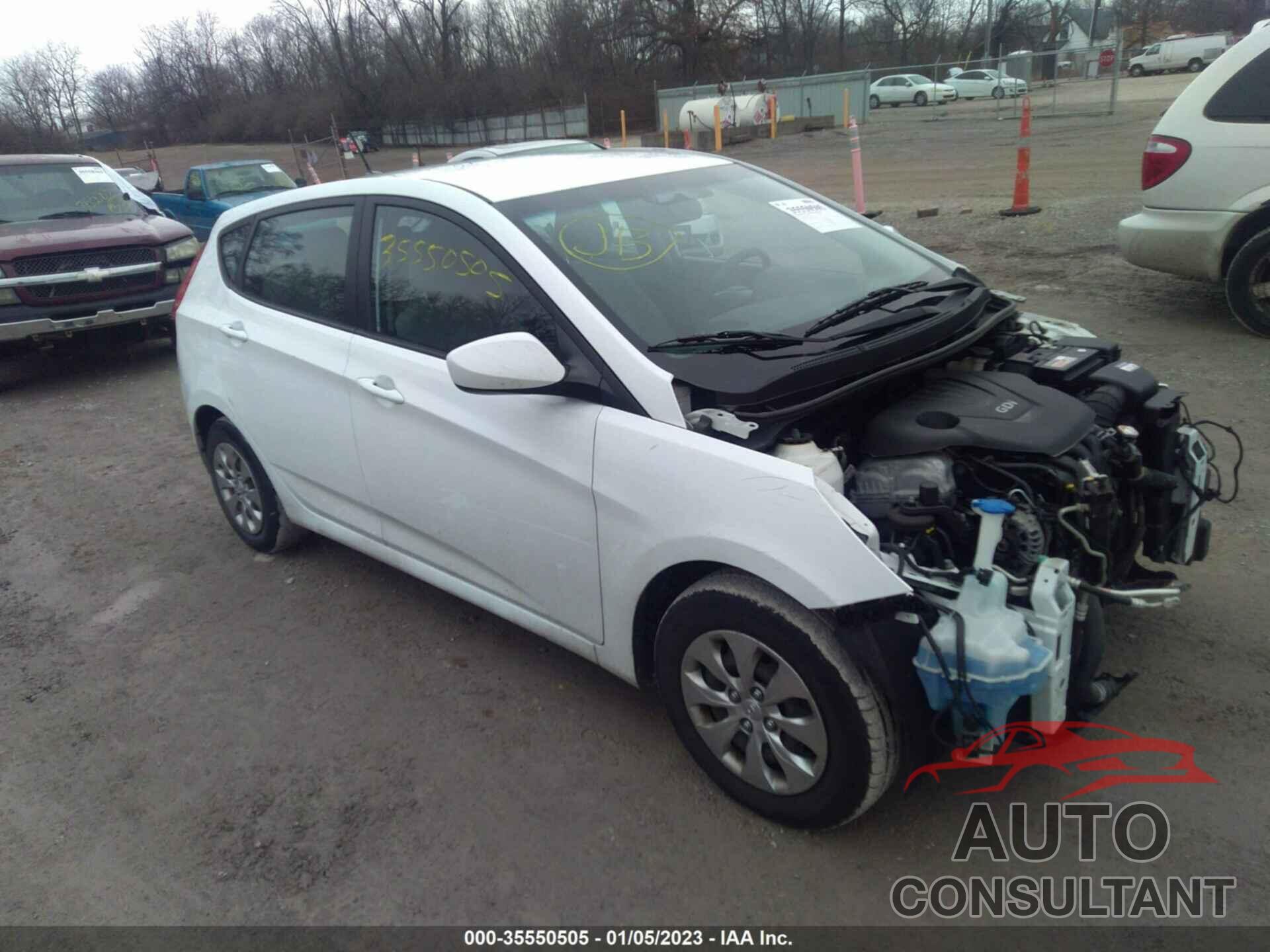 HYUNDAI ACCENT 2016 - KMHCT5AE1GU252799