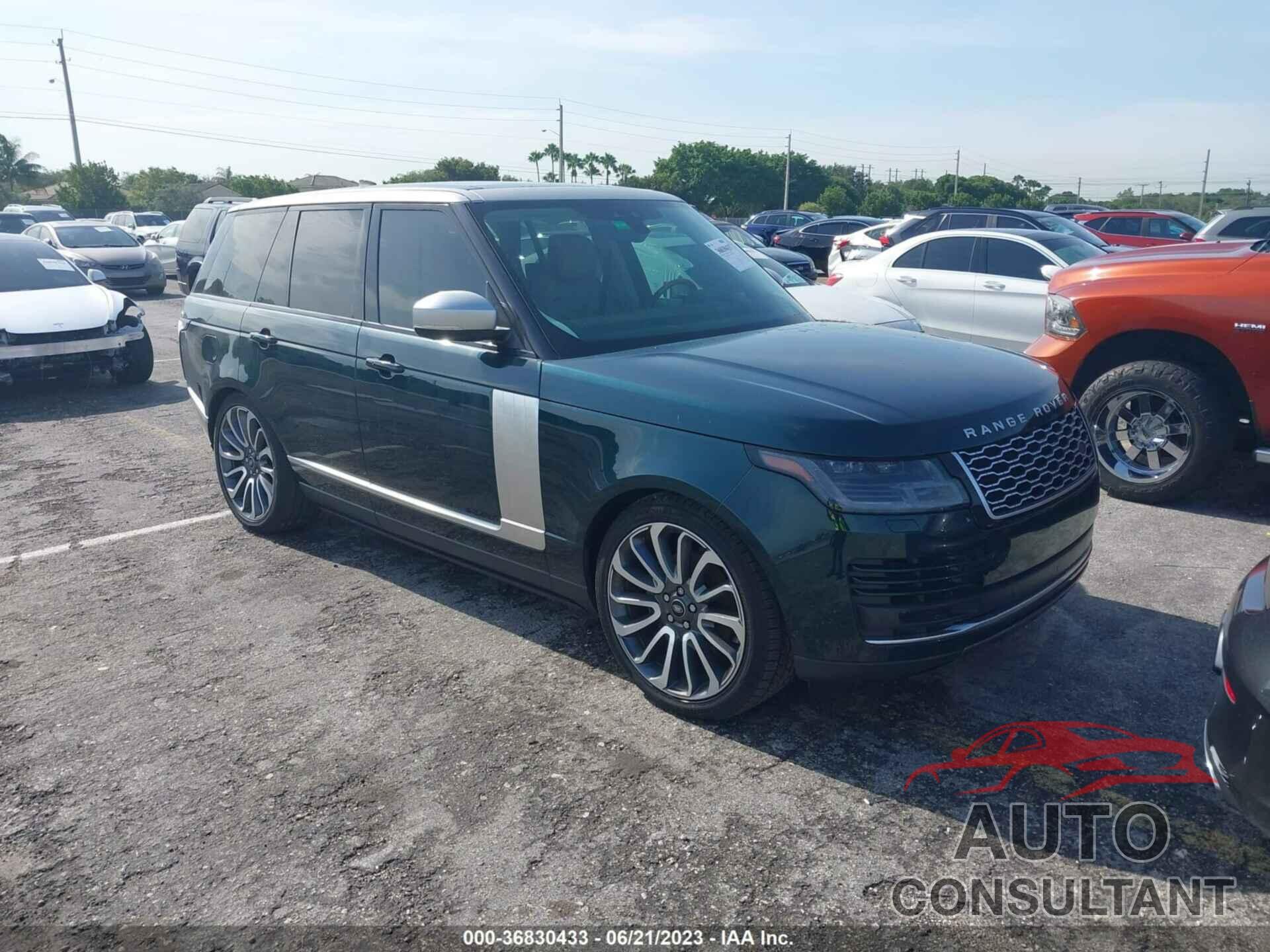 LAND ROVER RANGE ROVER 2018 - SALGS2RK6JA387327