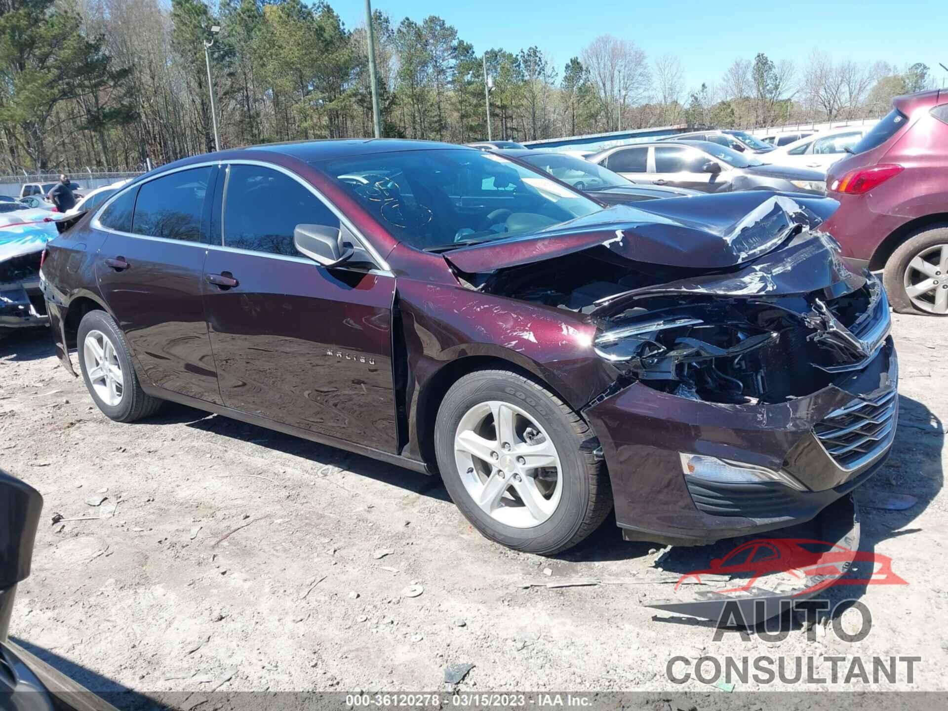 CHEVROLET MALIBU 2020 - 1G1ZB5STXLF145434