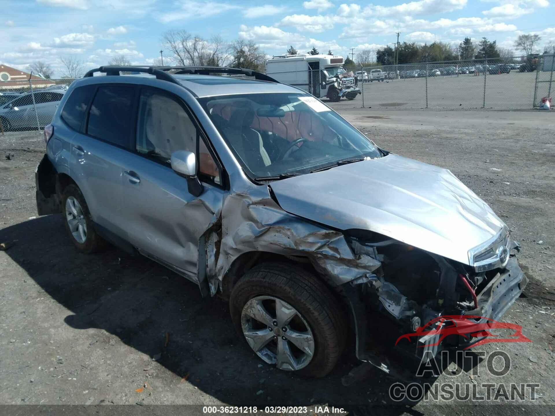 SUBARU FORESTER 2016 - JF2SJADC8GH509850
