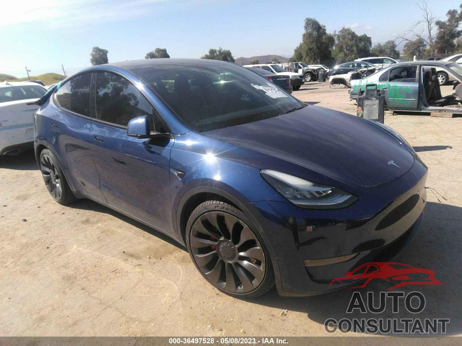 TESLA MODEL Y 2020 - 5YJYGDEFXLF044046