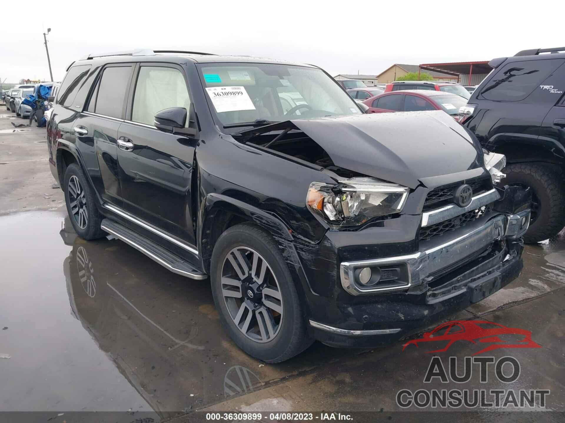 TOYOTA 4RUNNER 2016 - JTEZU5JR7G5118089