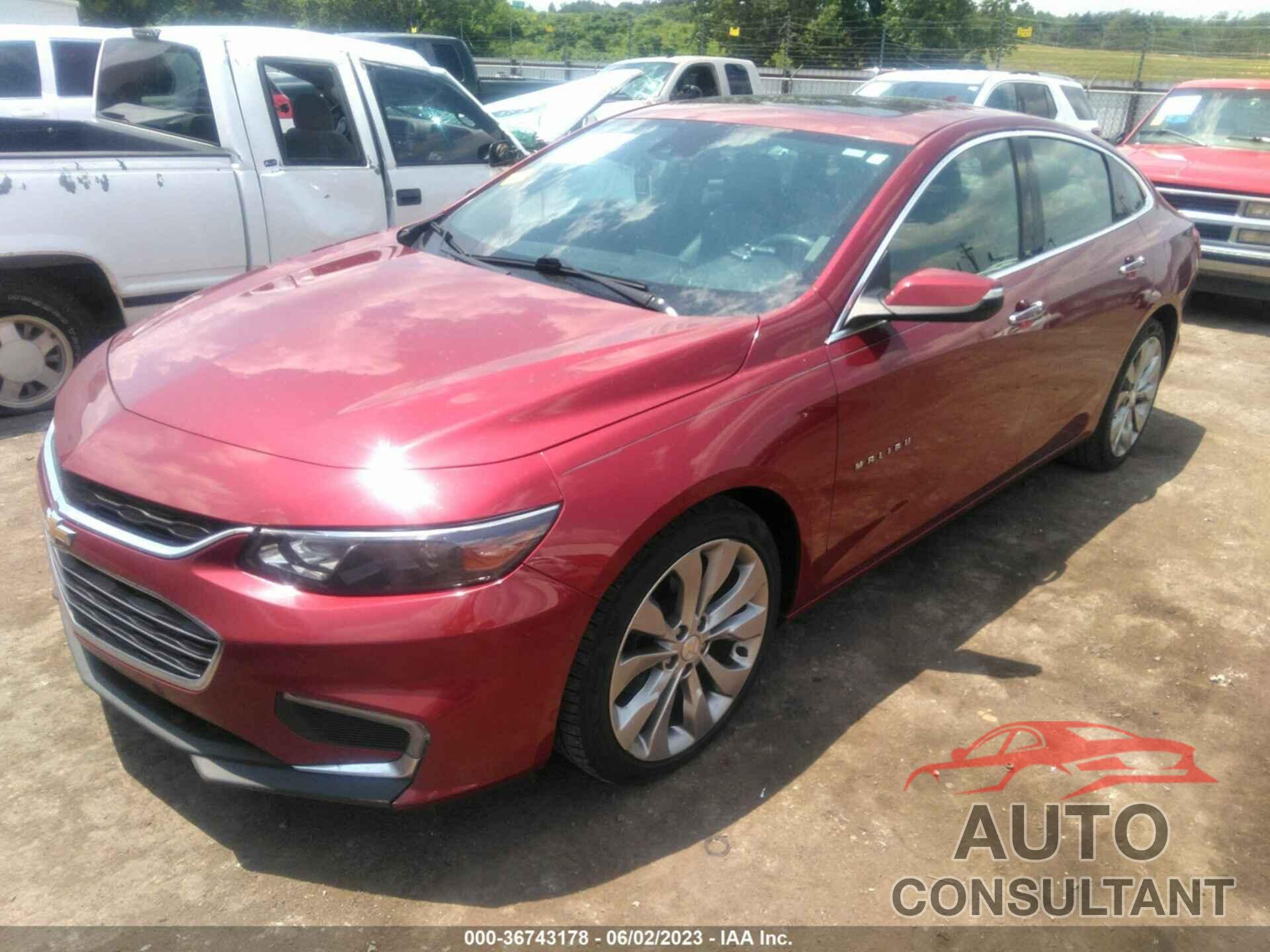 CHEVROLET MALIBU 2017 - 1G1ZH5SX2HF287057