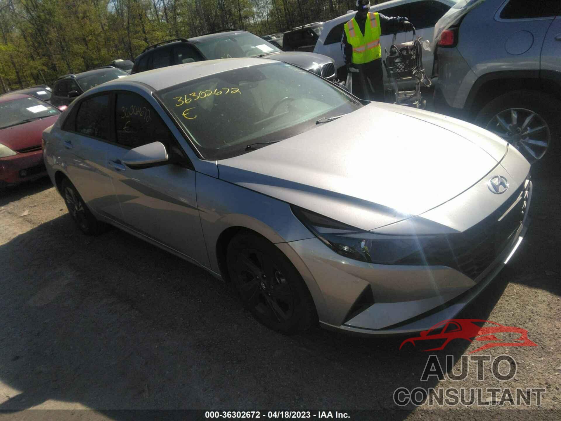 HYUNDAI ELANTRA 2021 - 5NPLS4AG3MH032380