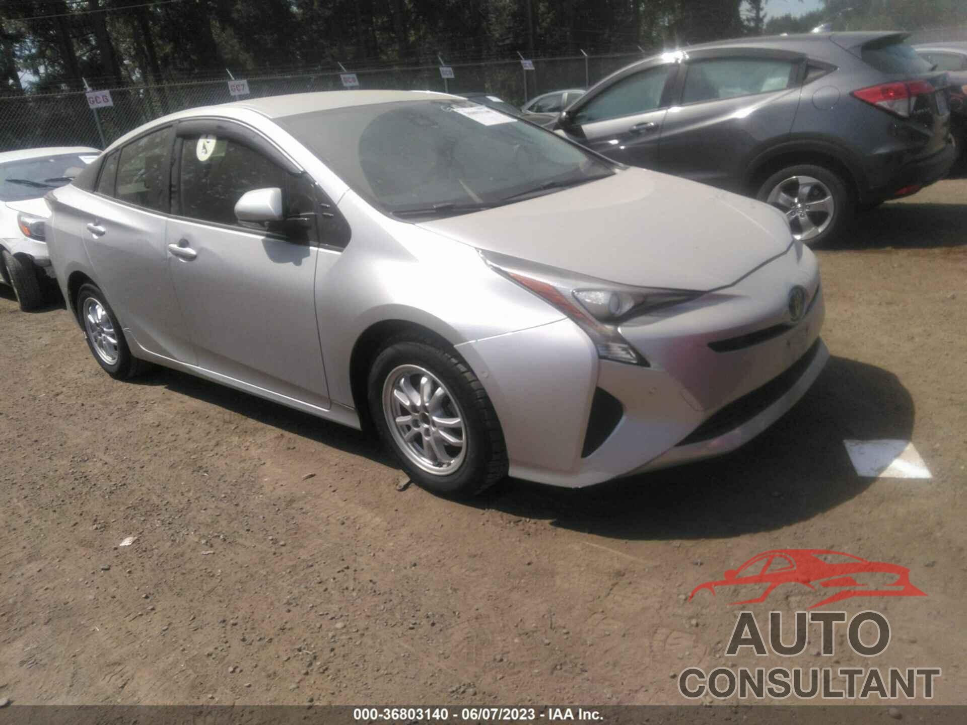TOYOTA PRIUS 2018 - JTDKBRFU0J3058336