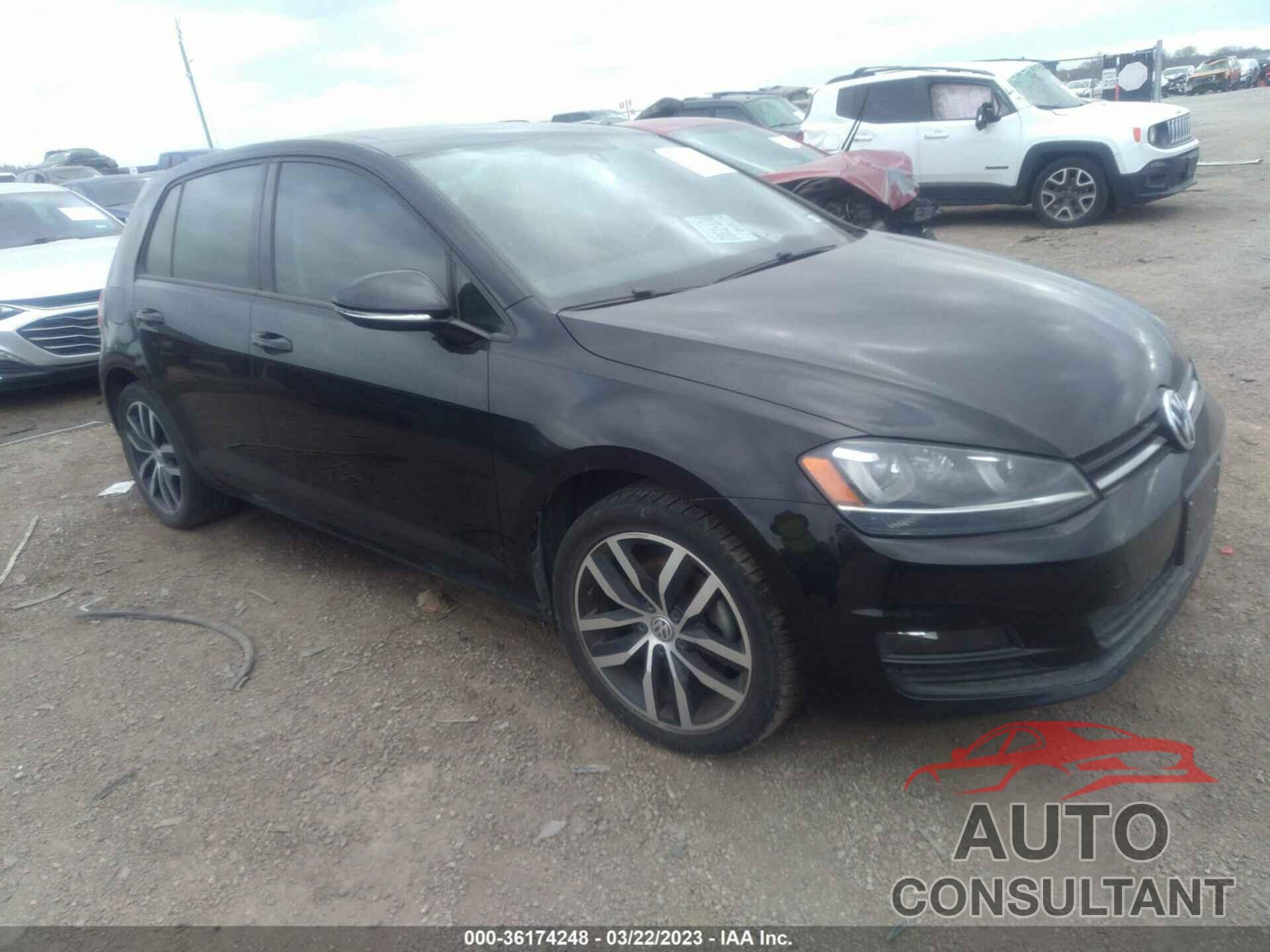 VOLKSWAGEN GOLF 2016 - 3VW217AU4GM040456