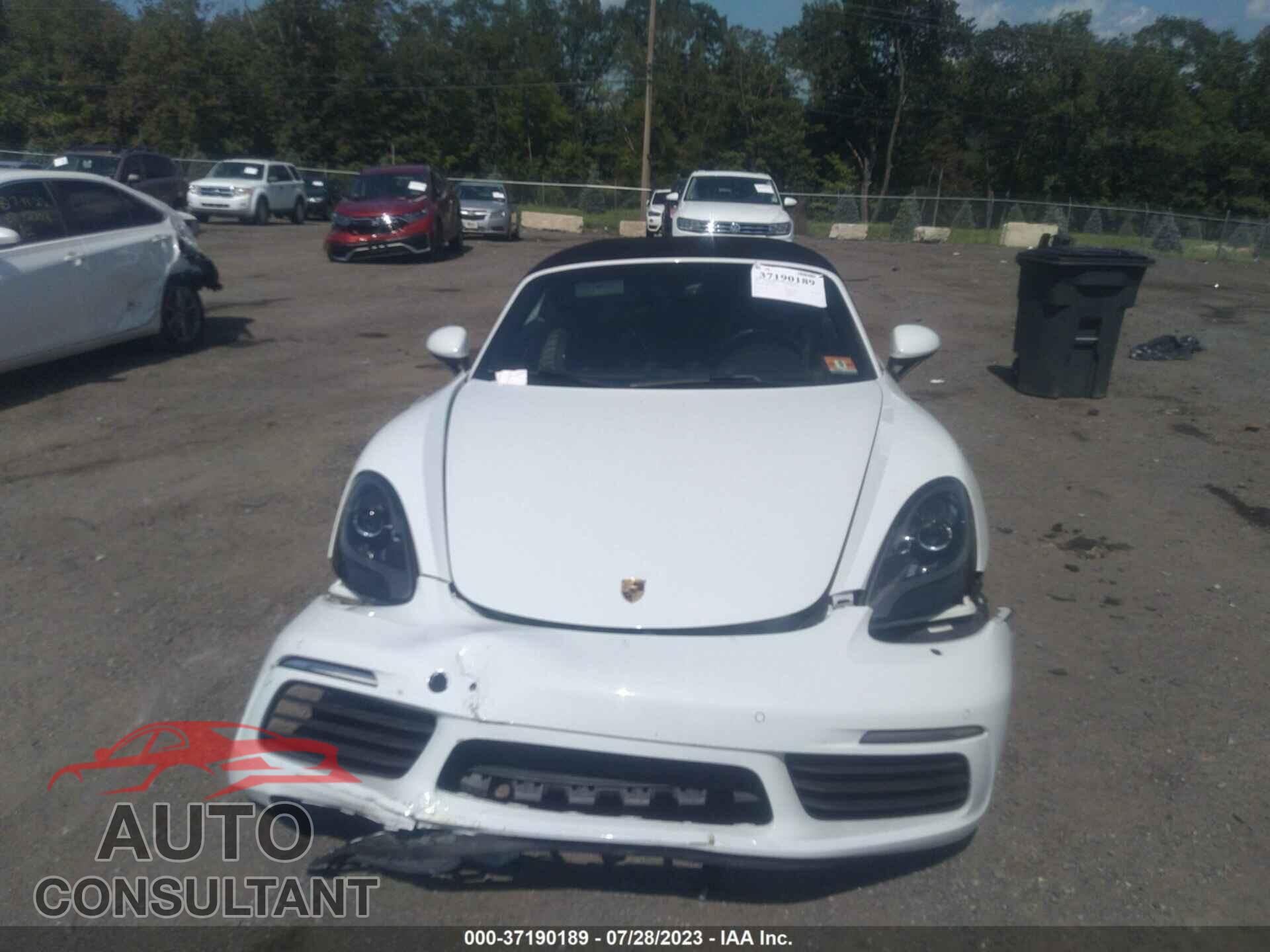 PORSCHE 718 BOXSTER 2017 - WP0CA2A80HS220202