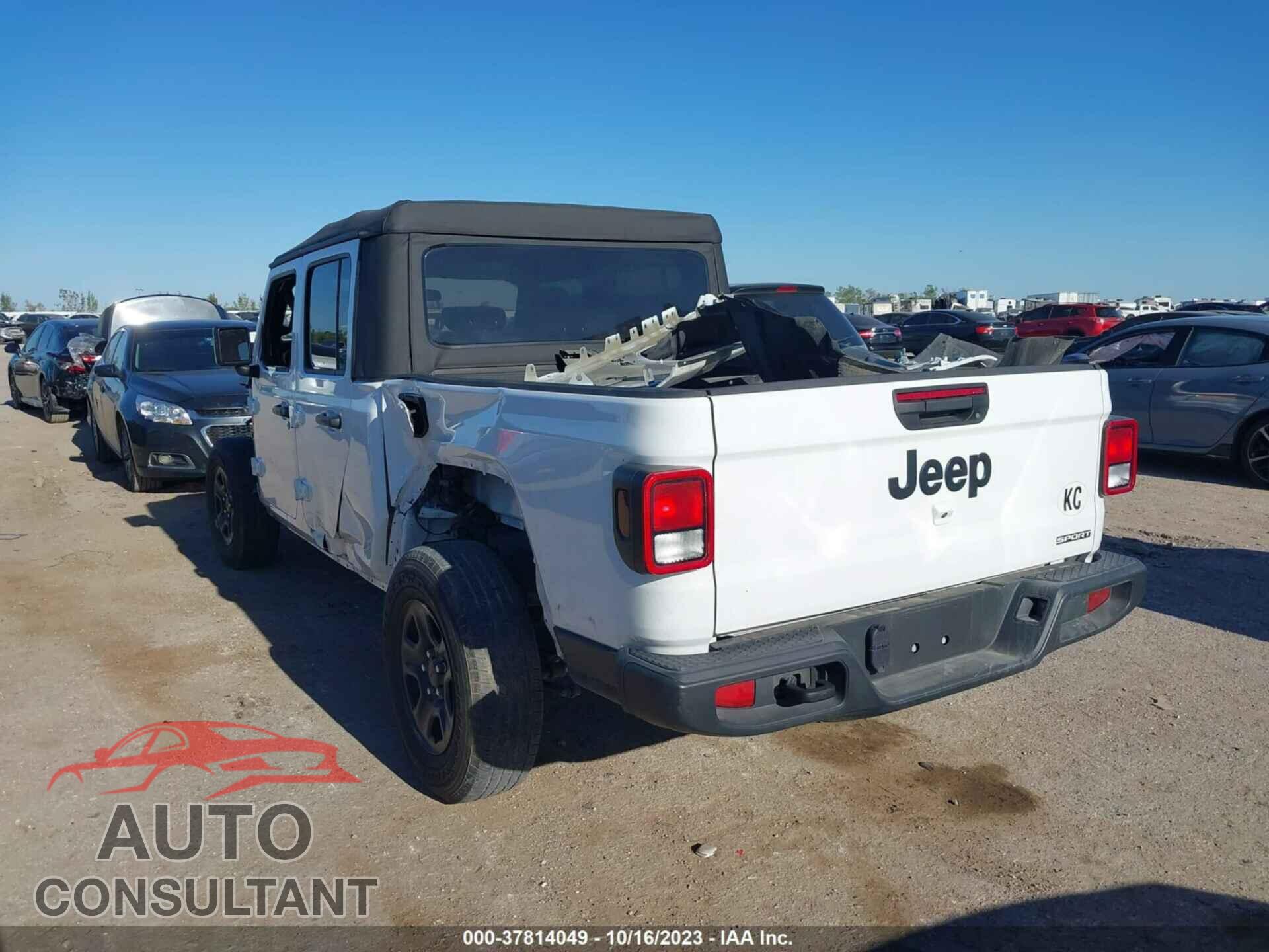 JEEP GLADIATOR 2021 - 1C6HJTAG2ML568274