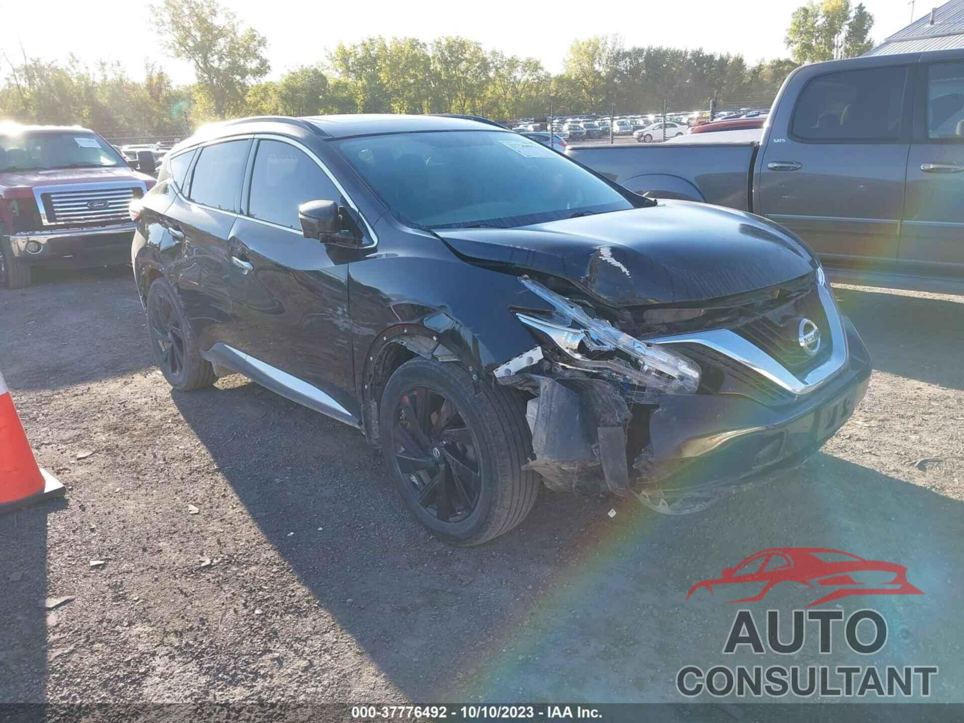 NISSAN MURANO 2017 - 5N1AZ2MH5HN164604