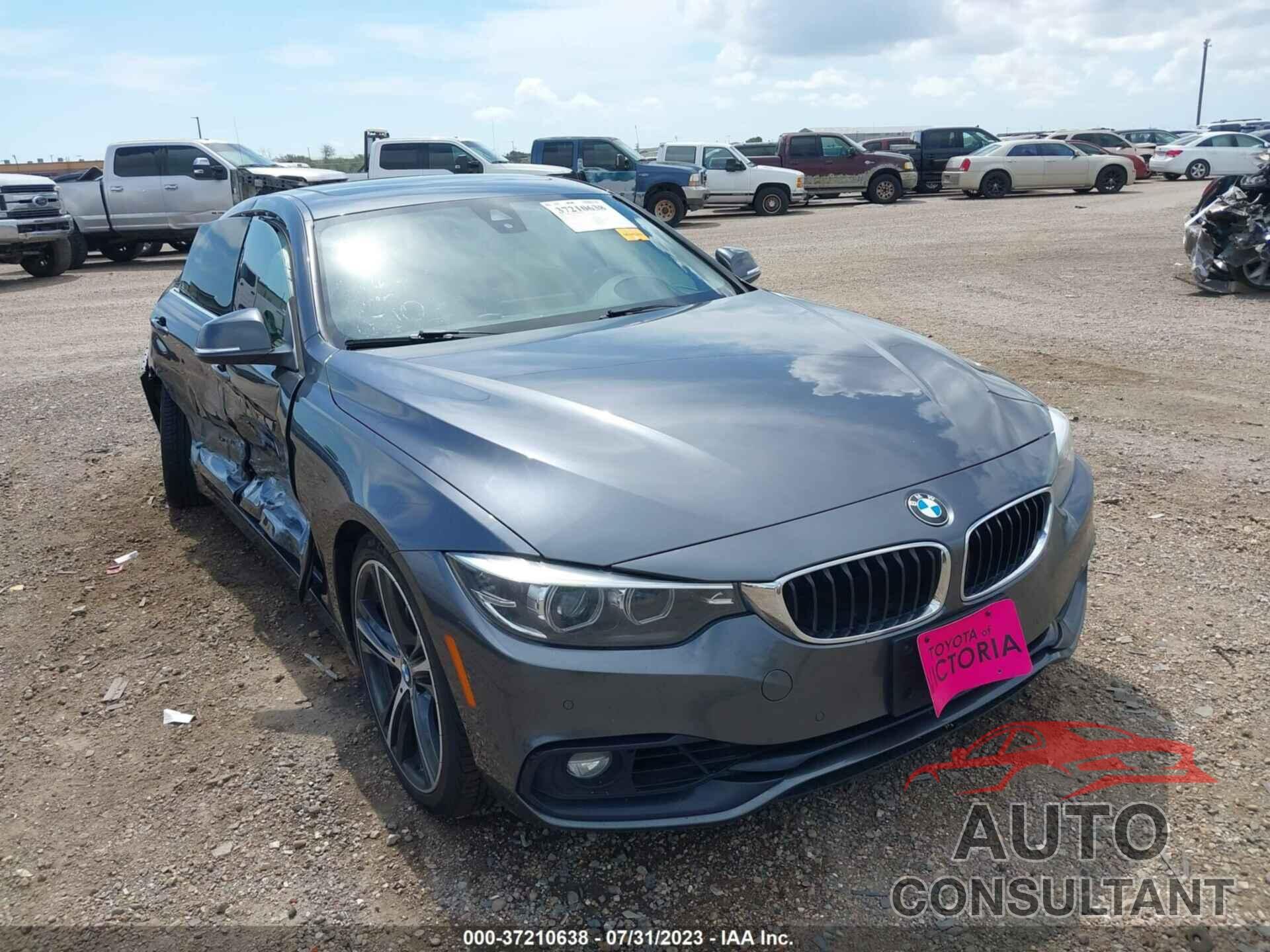 BMW 440I GRAN COUPE 2019 - WBA4J5C53KBU79103