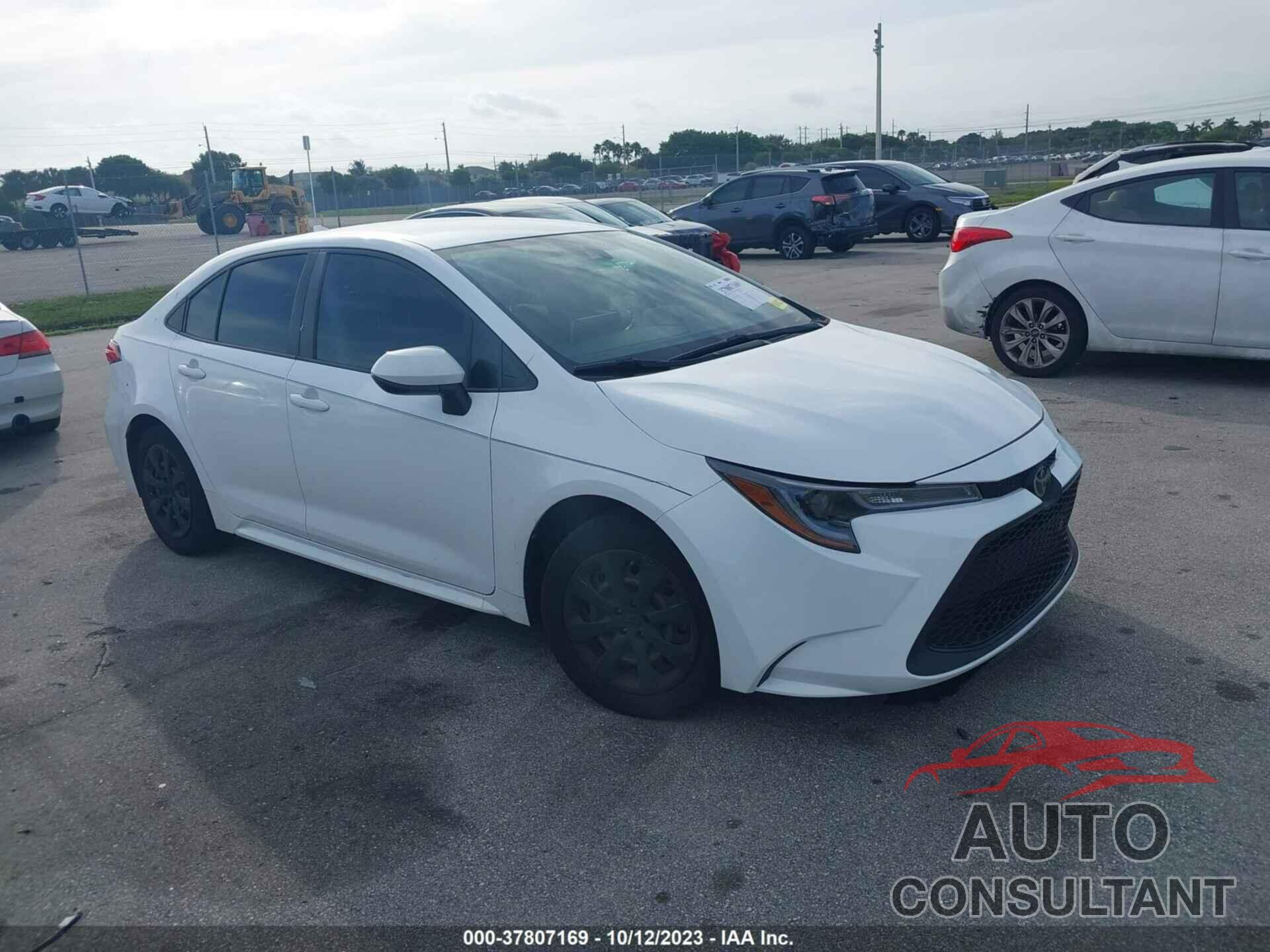 TOYOTA COROLLA 2020 - JTDEPRAE5LJ045272