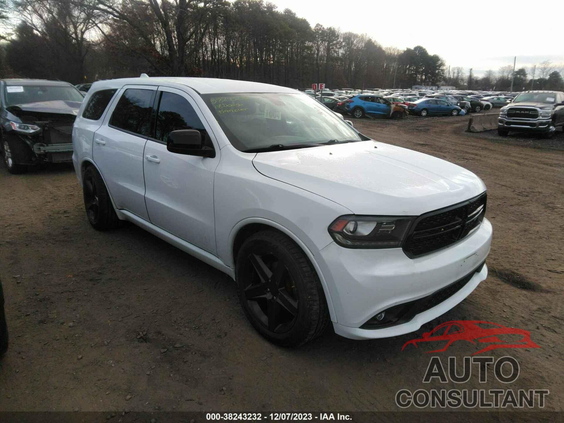 DODGE DURANGO 2018 - 1C4RDJAG4JC372163