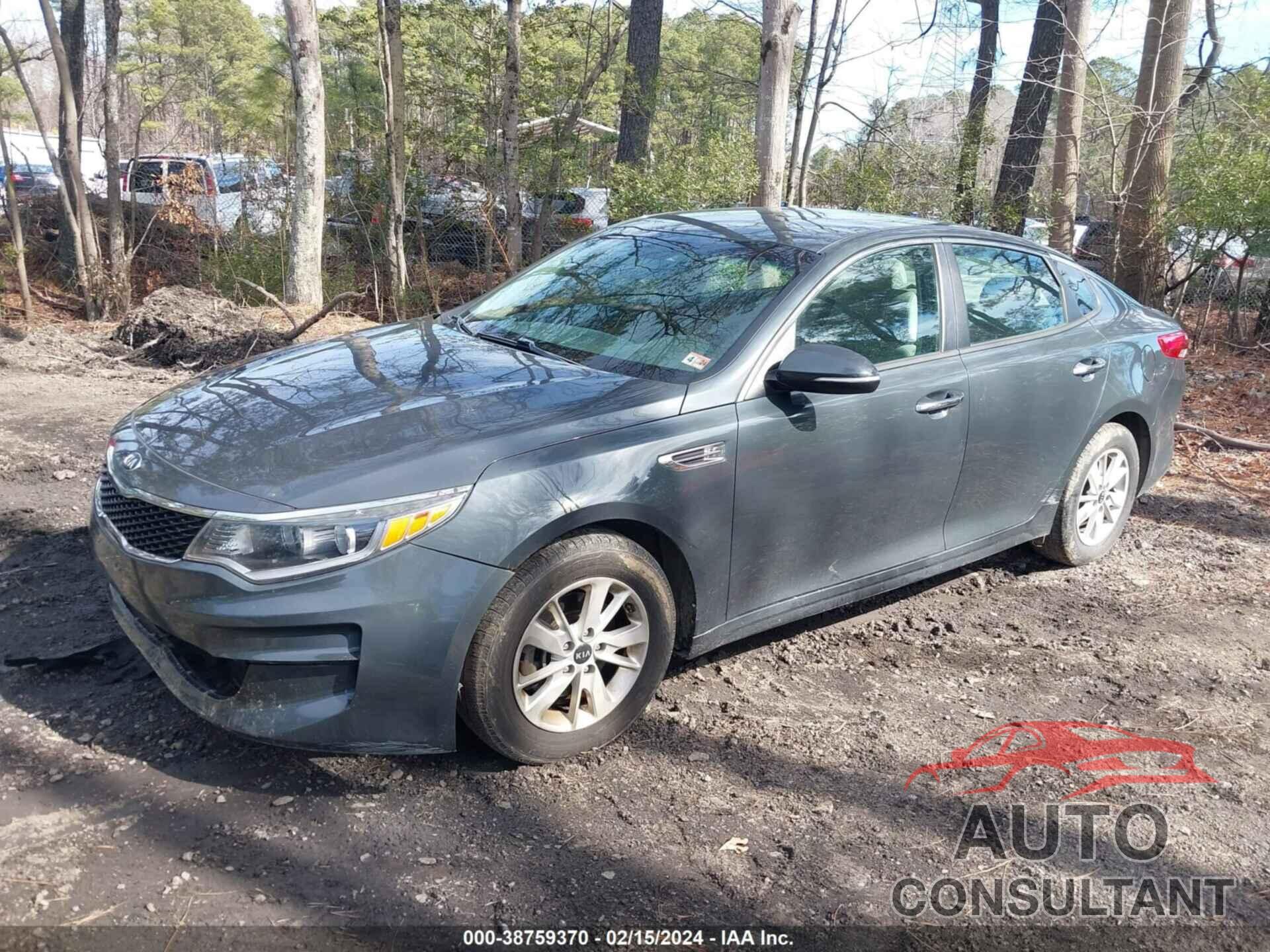 KIA OPTIMA 2016 - KNAGT4L34G5079671