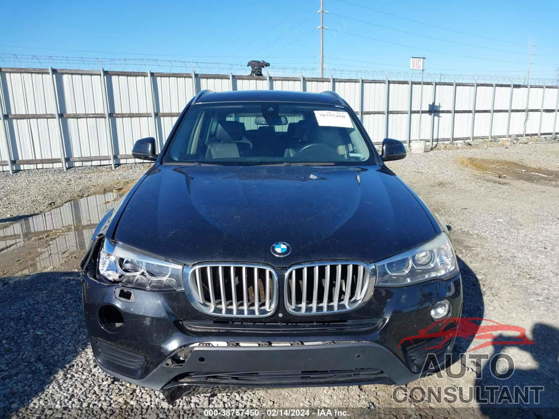 BMW X3 2017 - 5UXWZ7C30H0V88748