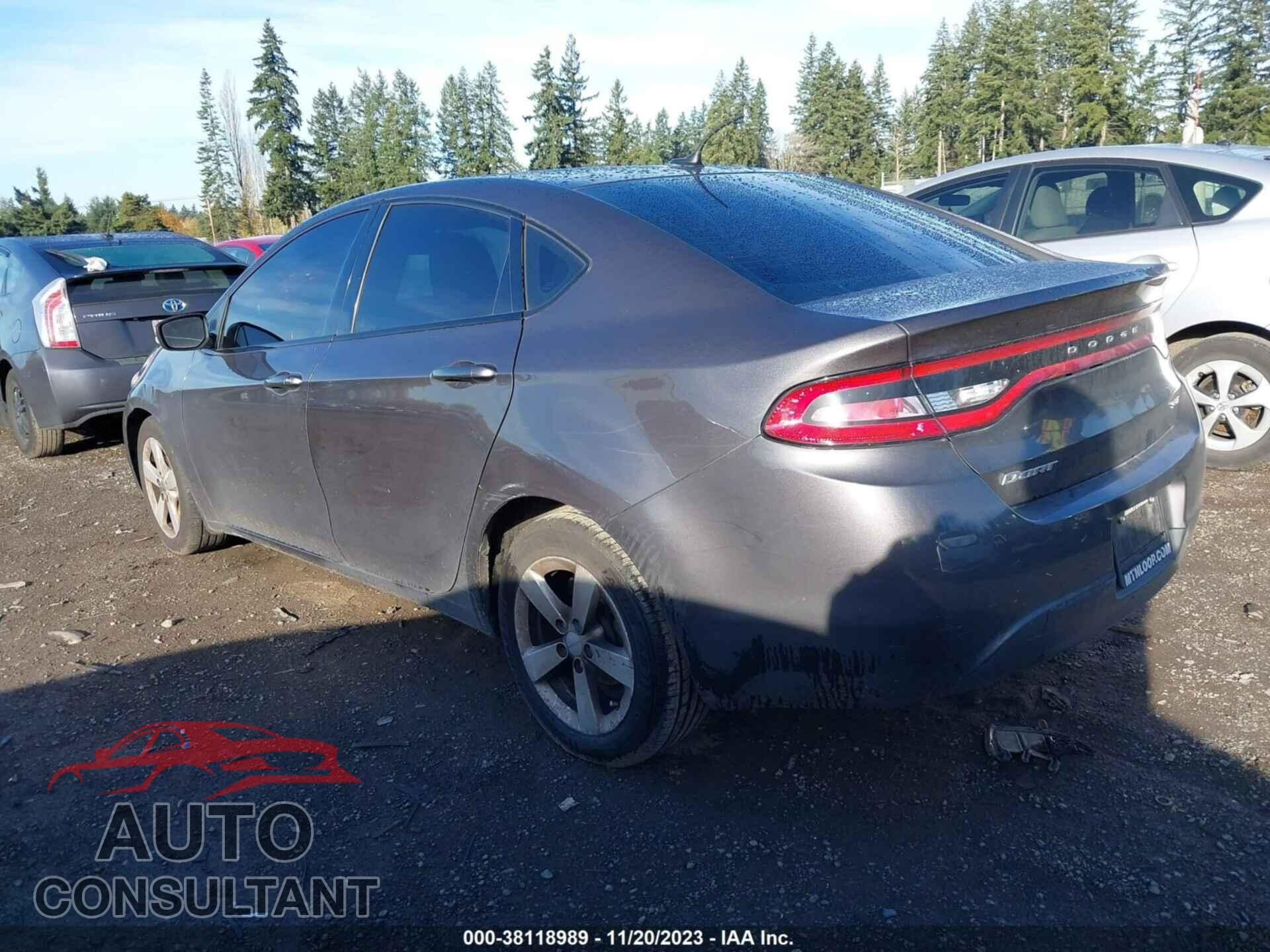 DODGE DART 2016 - 1C3CDFBB9GD529070