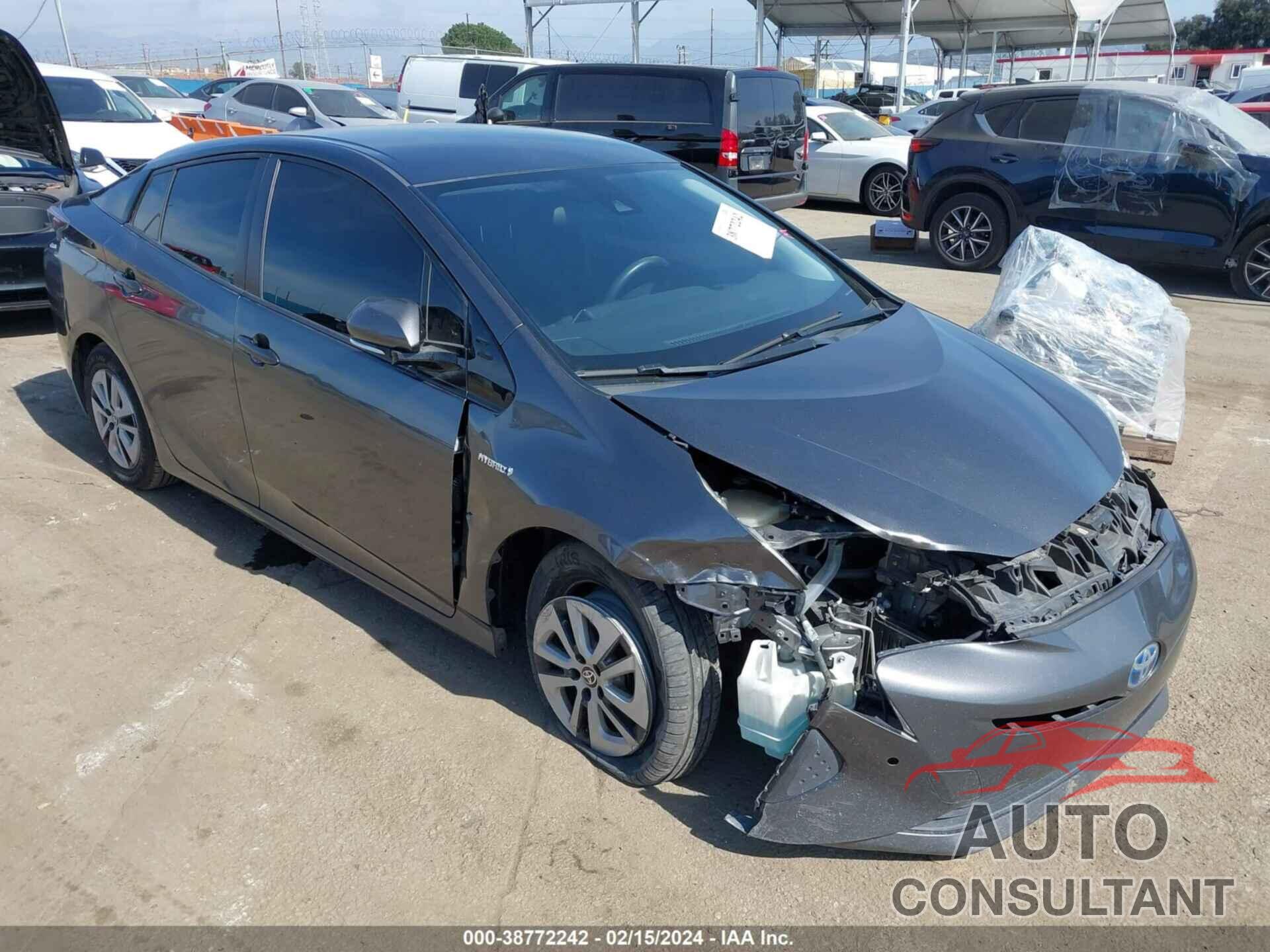 TOYOTA PRIUS 2018 - JTDKBRFU9J3077614