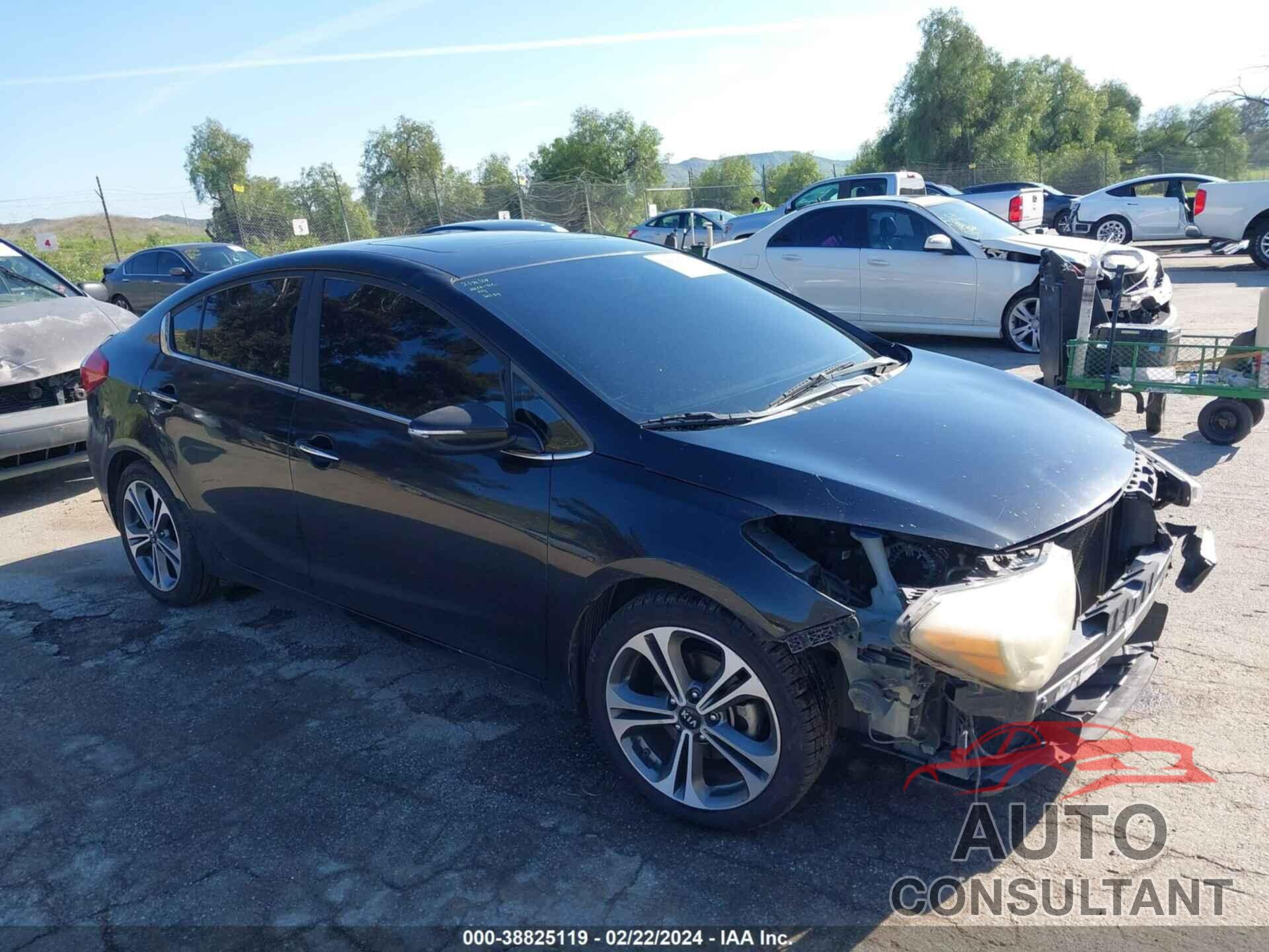 KIA FORTE 2016 - KNAFZ4A88G5618320