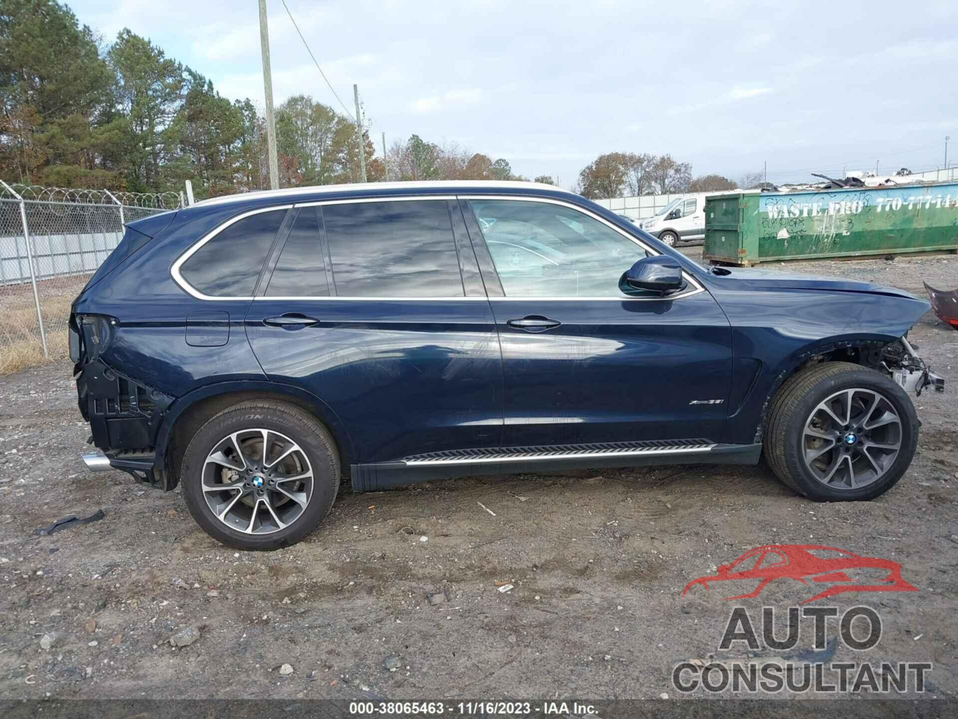 BMW X5 2017 - 5UXKR0C32H0V73030