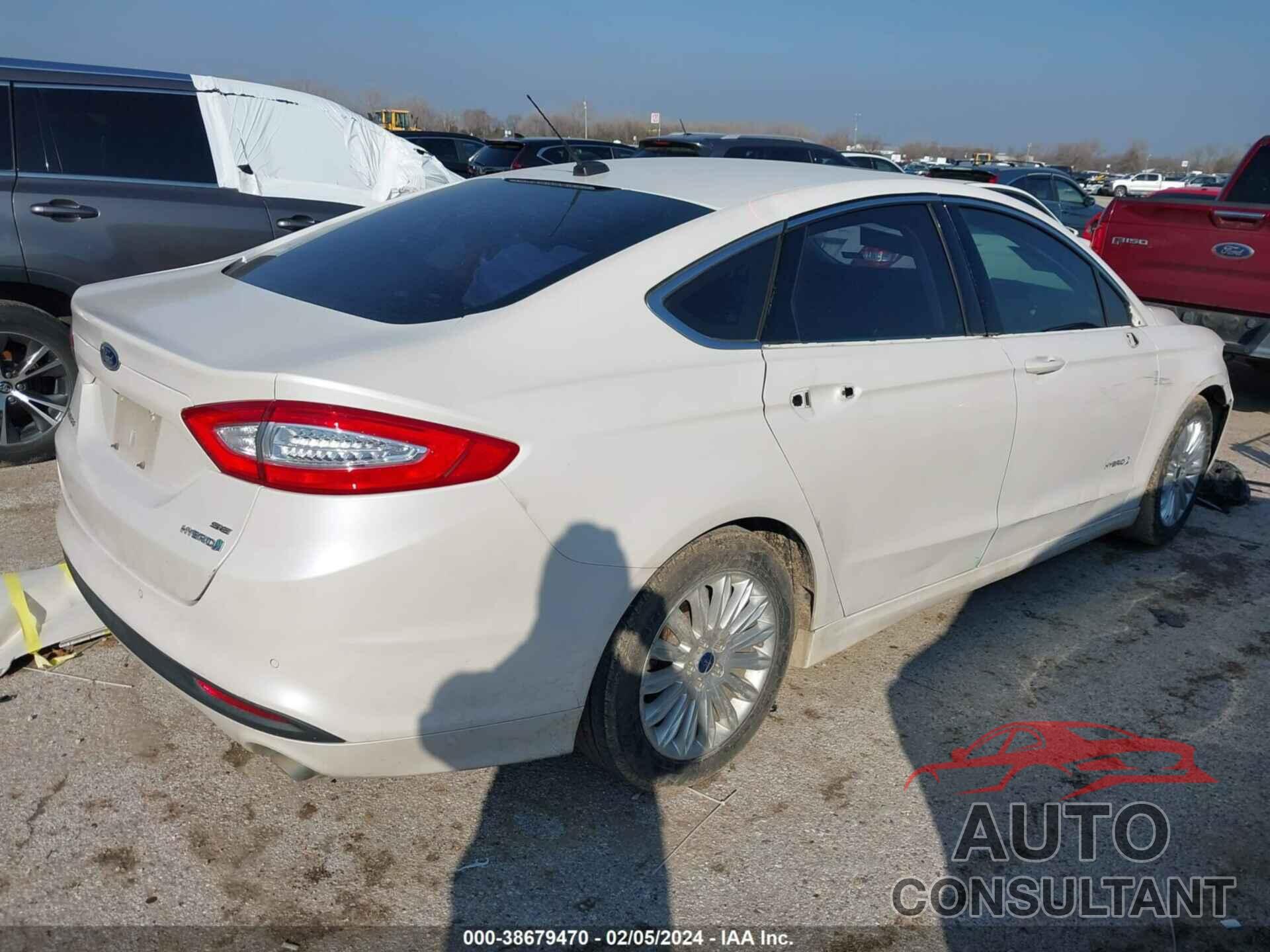 FORD FUSION HYBRID 2016 - 3FA6P0LU5GR202126