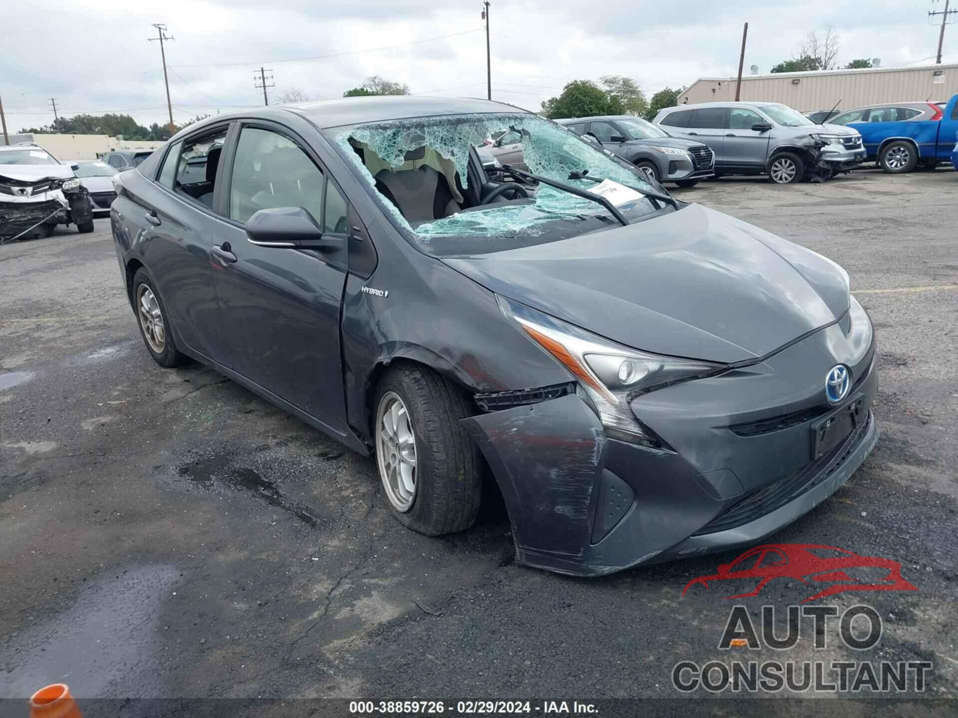 TOYOTA PRIUS 2016 - JTDKBRFU6G3022823