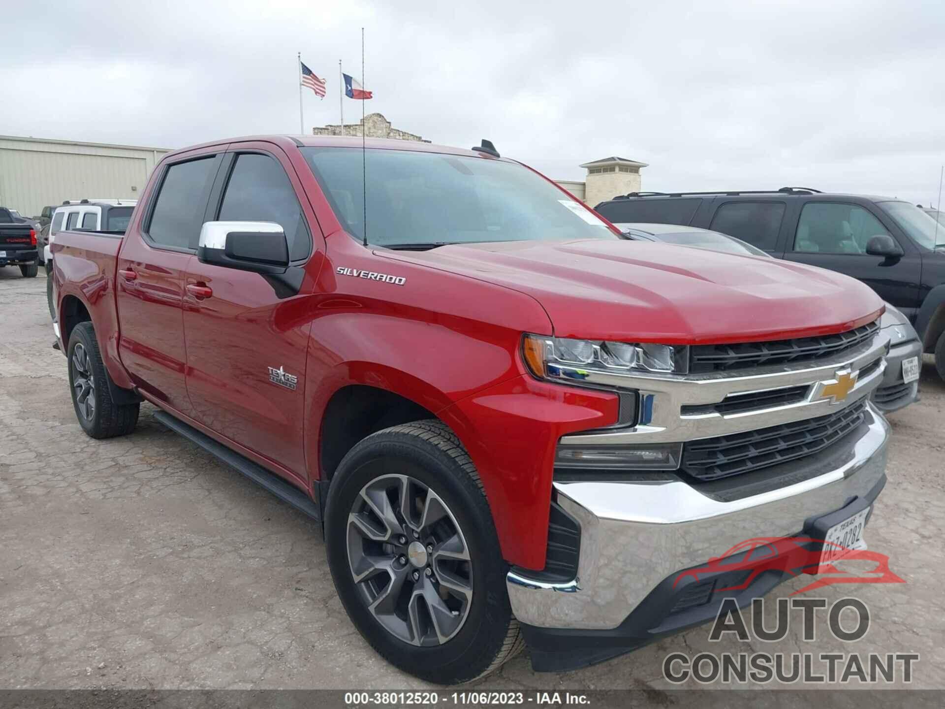 CHEVROLET SILVERADO 1500 2021 - 3GCPWCED4MG192812