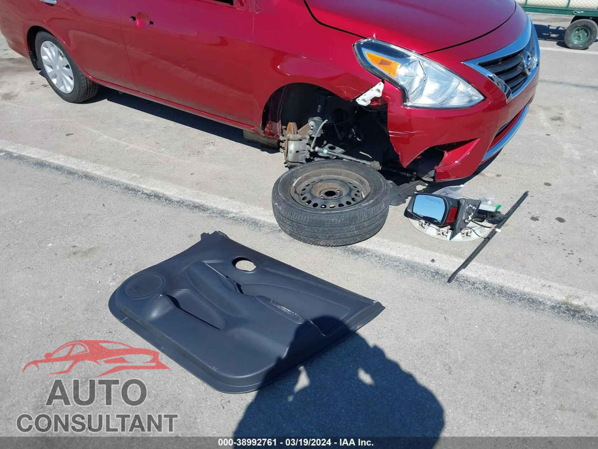 NISSAN VERSA 2016 - 3N1CN7AP1GL910324
