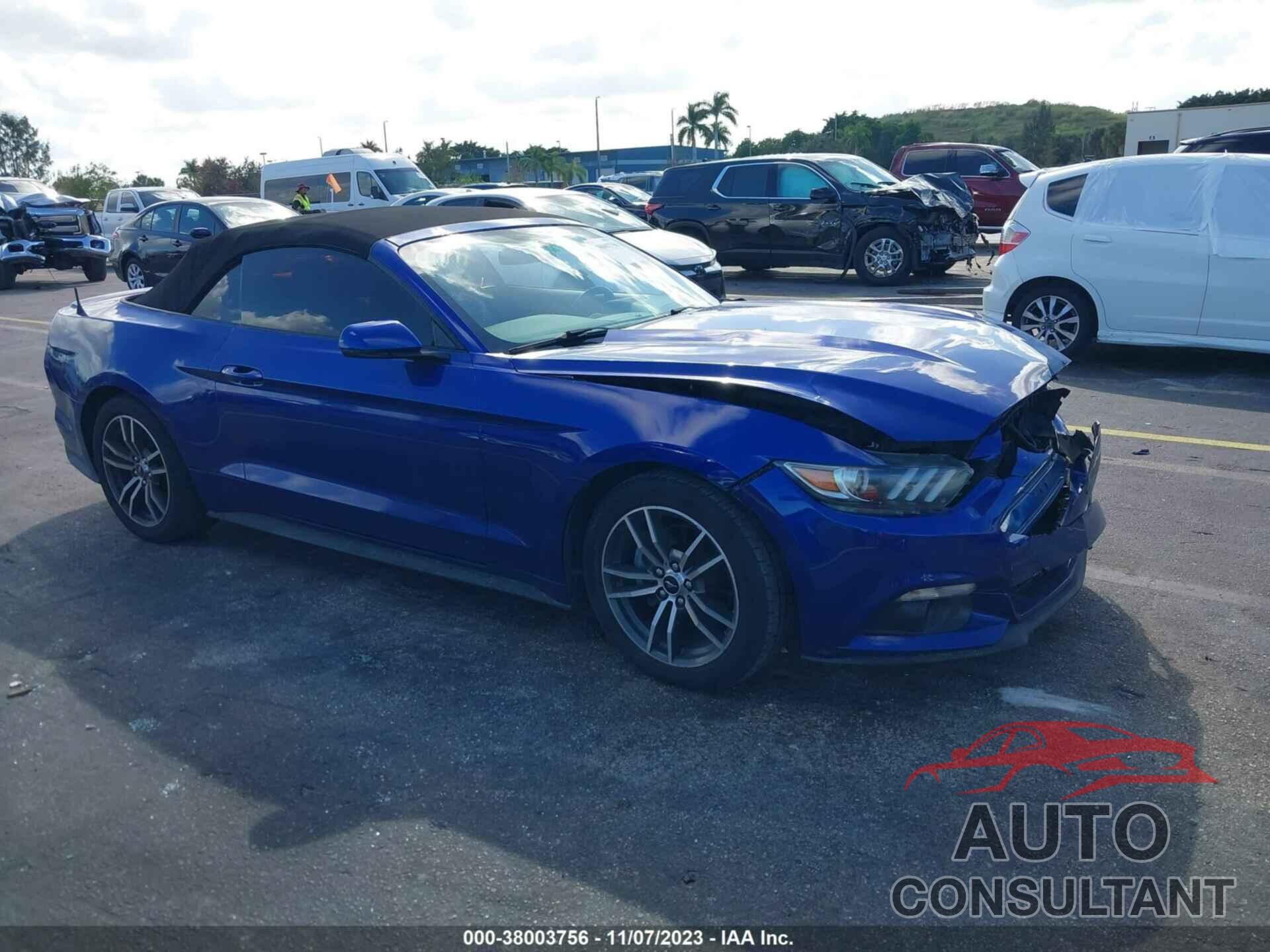 FORD MUSTANG 2017 - 1FATP8UH9H5292646