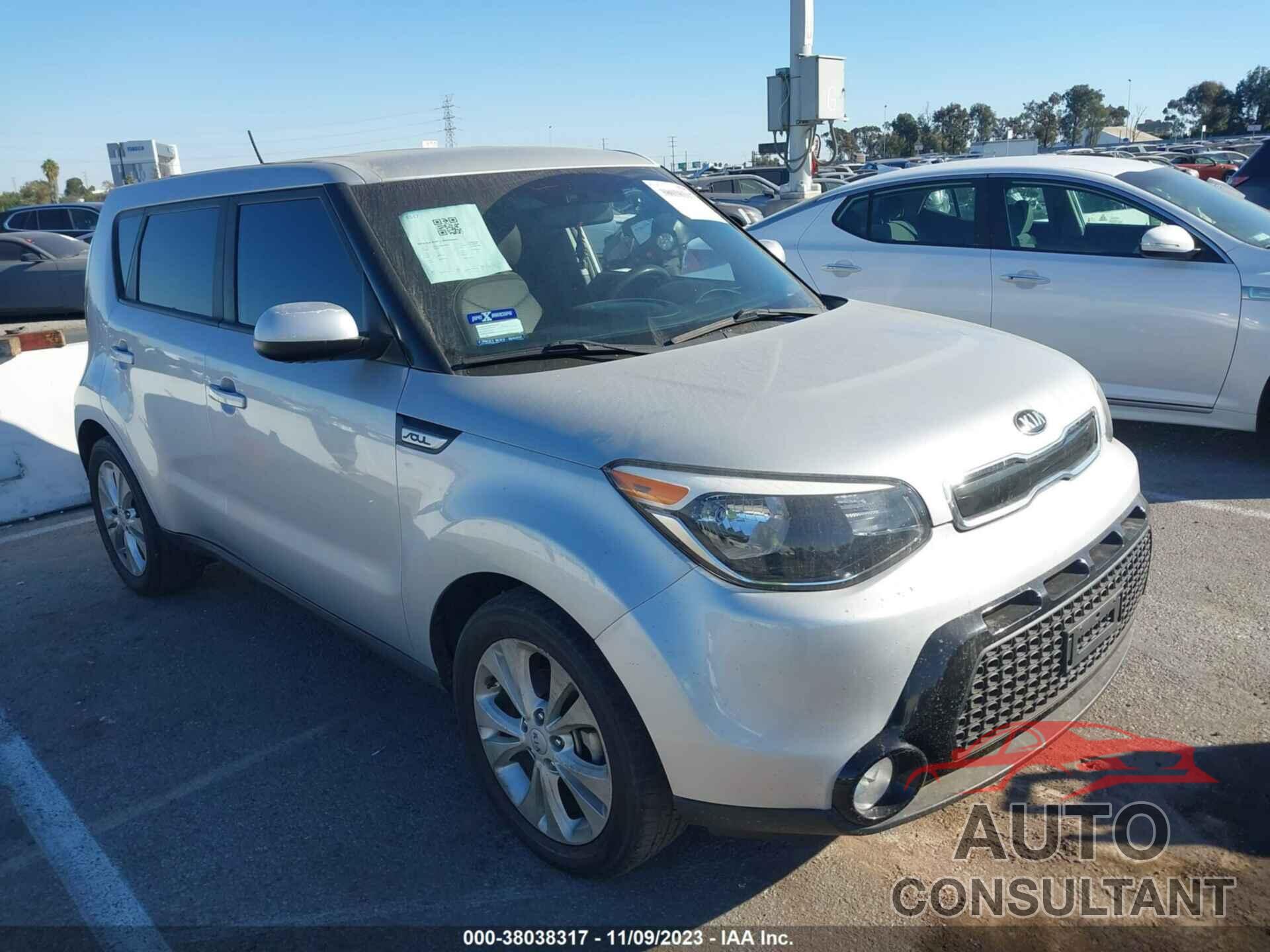 KIA SOUL 2016 - KNDJP3A53G7860987