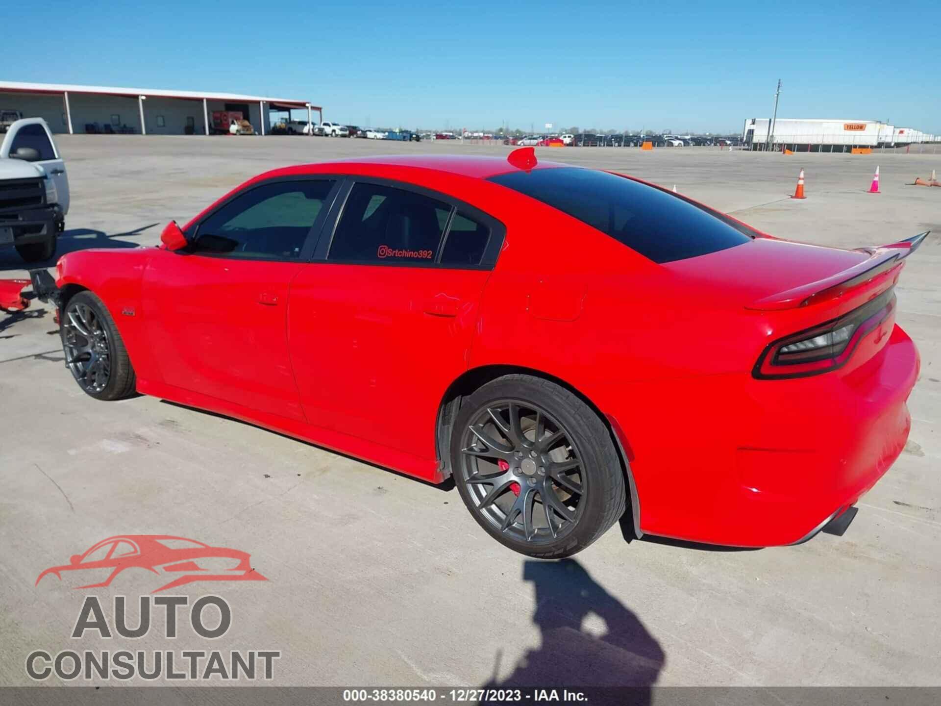 DODGE CHARGER 2016 - 2C3CDXEJ1GH323964