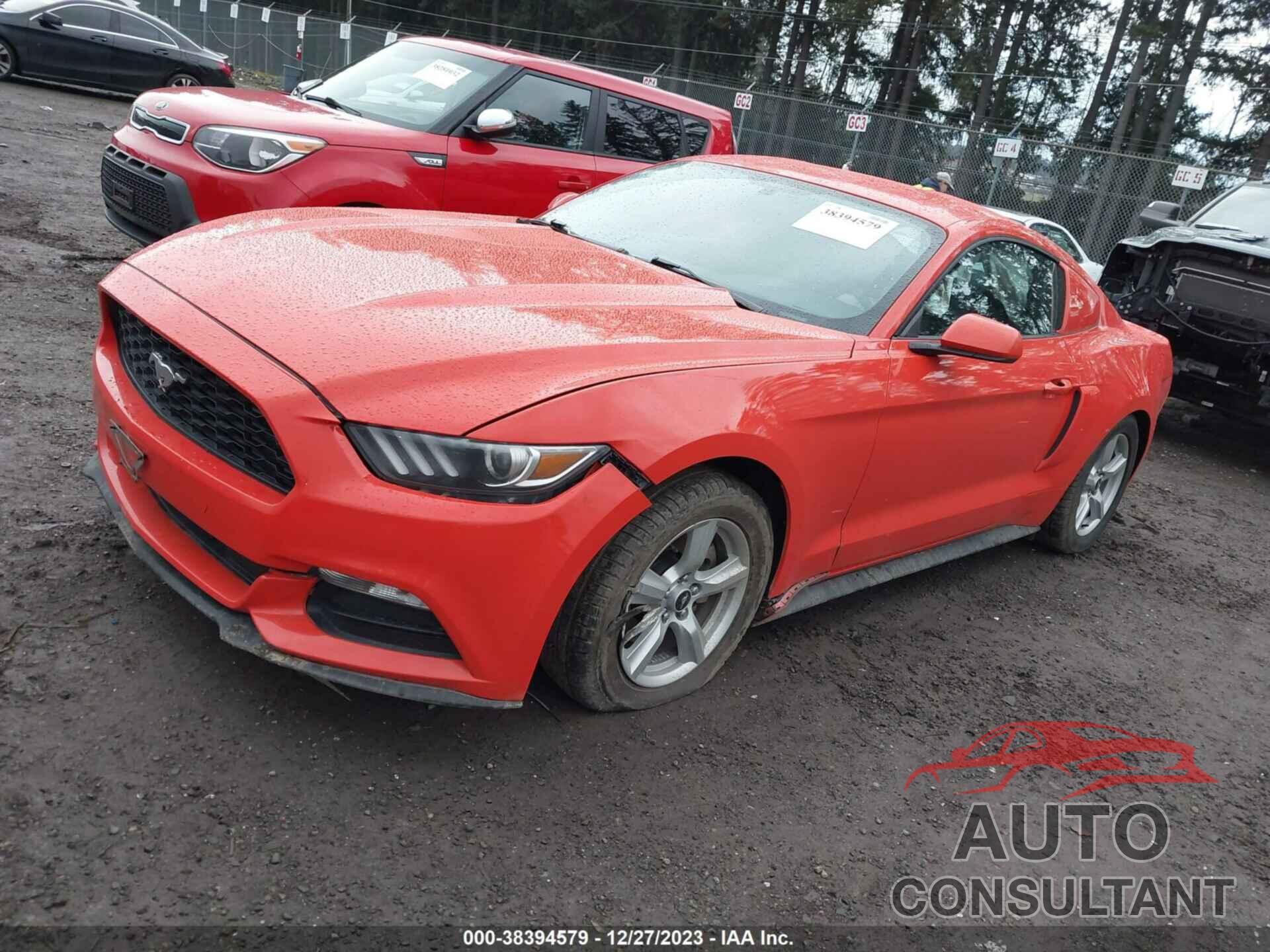 FORD MUSTANG 2016 - 1FA6P8AM3G5304125